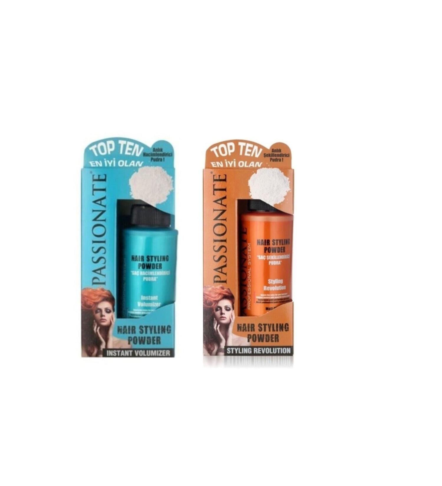 Passionate Styling Volume Hair Powder 20 Gr - Blue + Orange - Buy Online on GoSupps.com
