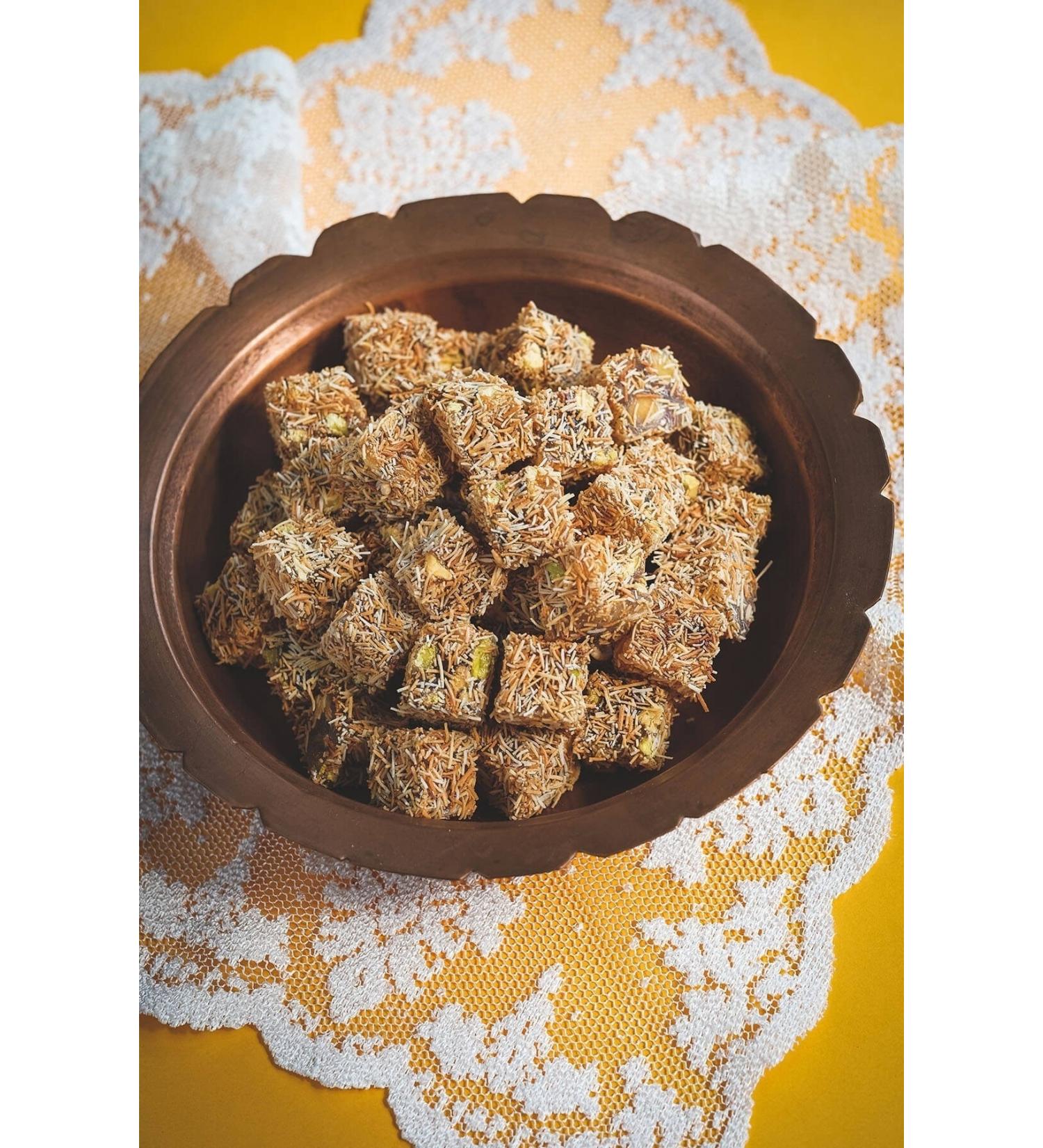 Altan ekerleme Double Roasted Pistachio Kadayif Turkish Delight 500 Gr.