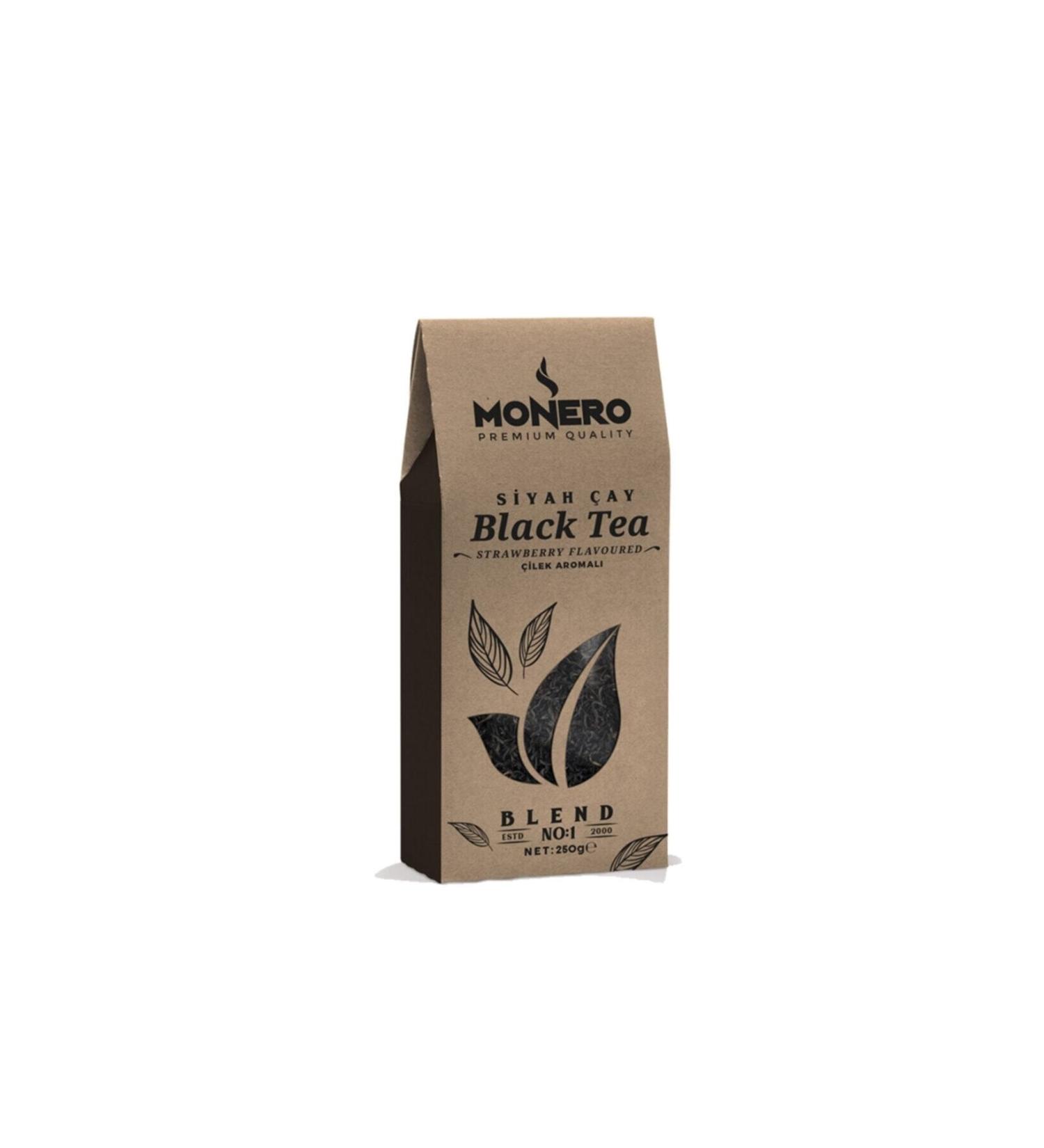 Monero Strawberry Black Tea 250 Gr.