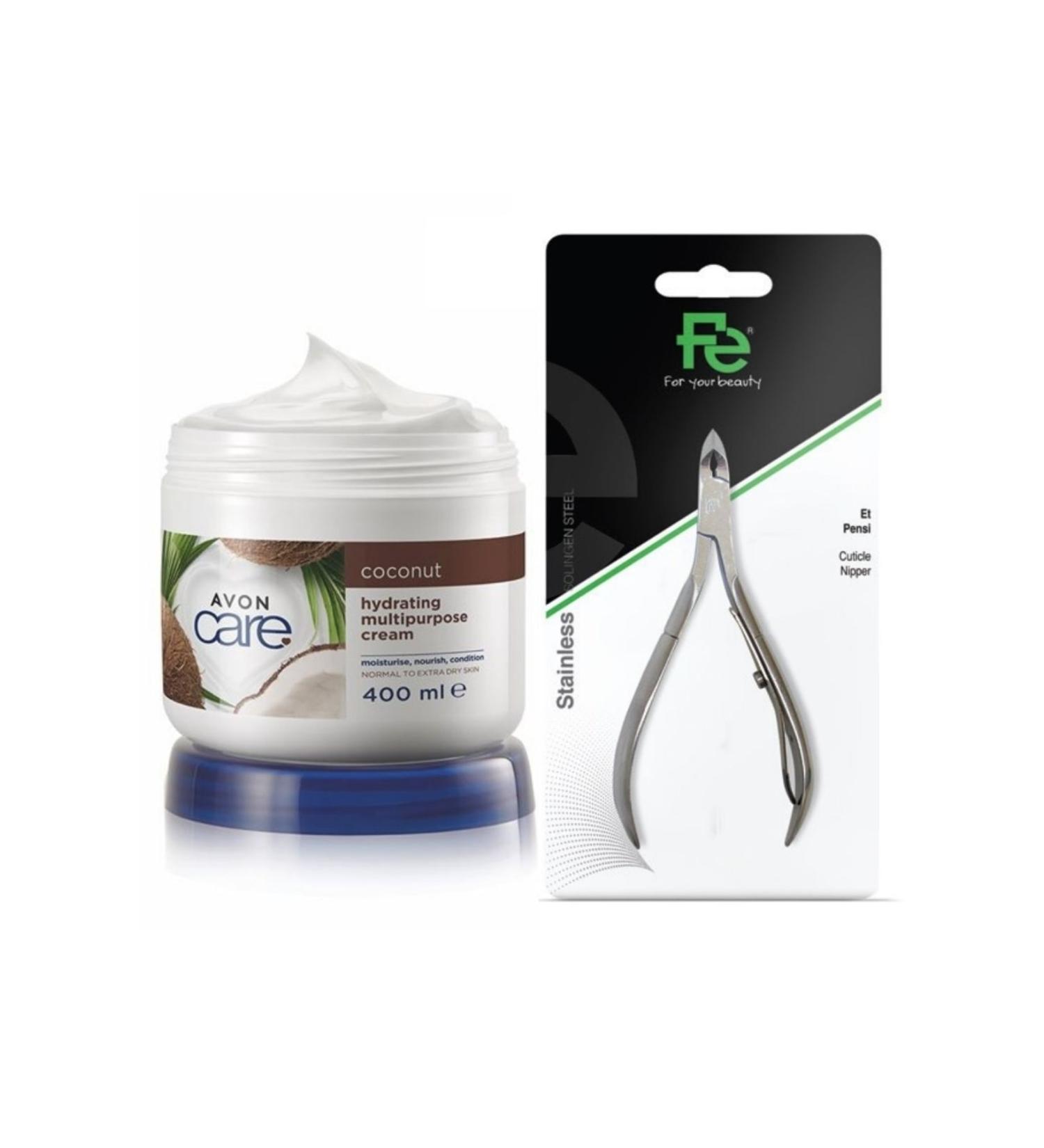 Avon Care Multi-Purpose Cream with Coconut Oil 400 Ml - Meat Pen Care Set - Buy Online on GoSupps.com