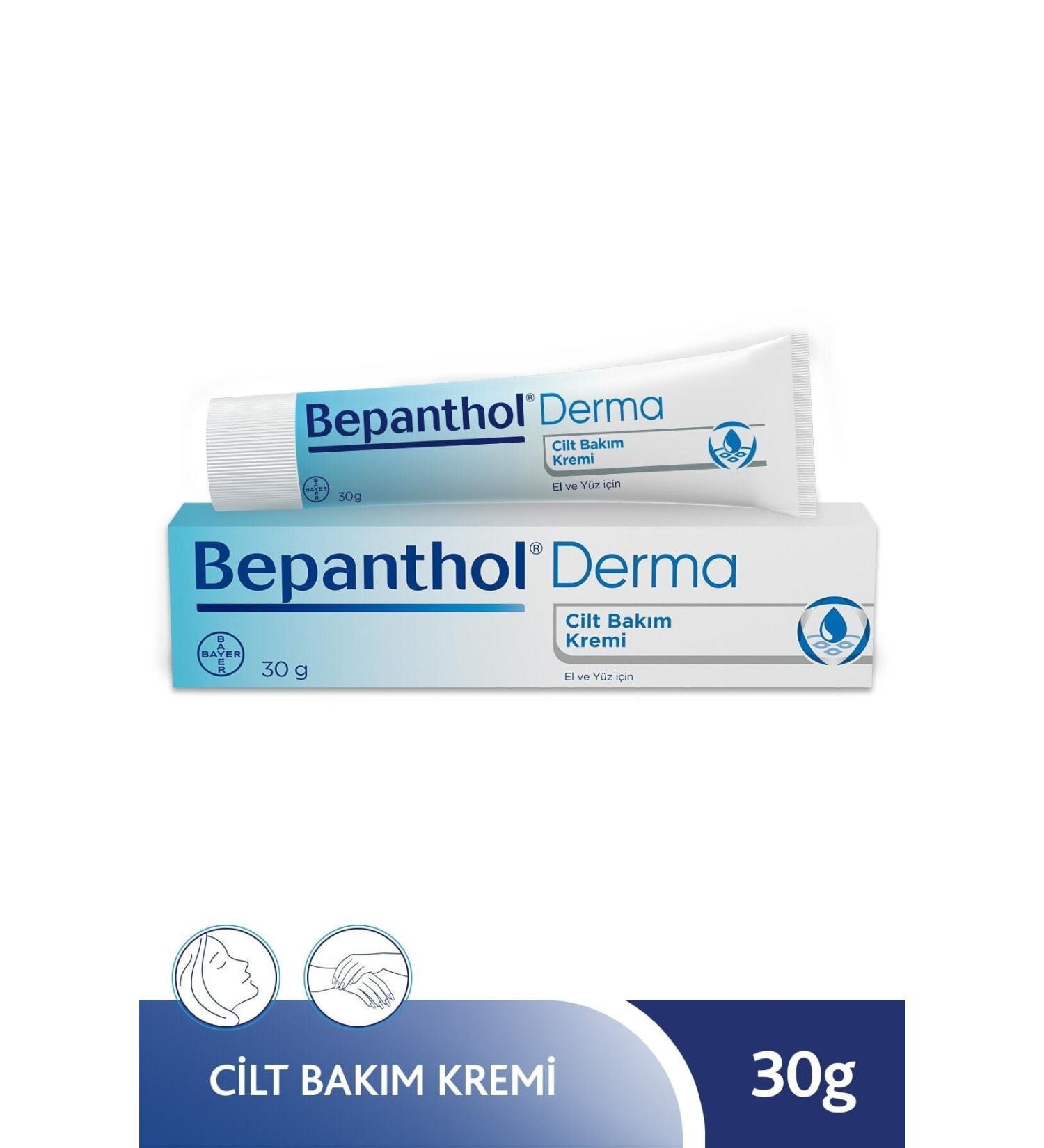 Bepanthol Suitable for All Skin Types Daily Care for Hands and Face 30gr Superkrem1101 - Buy Online on GoSupps.com