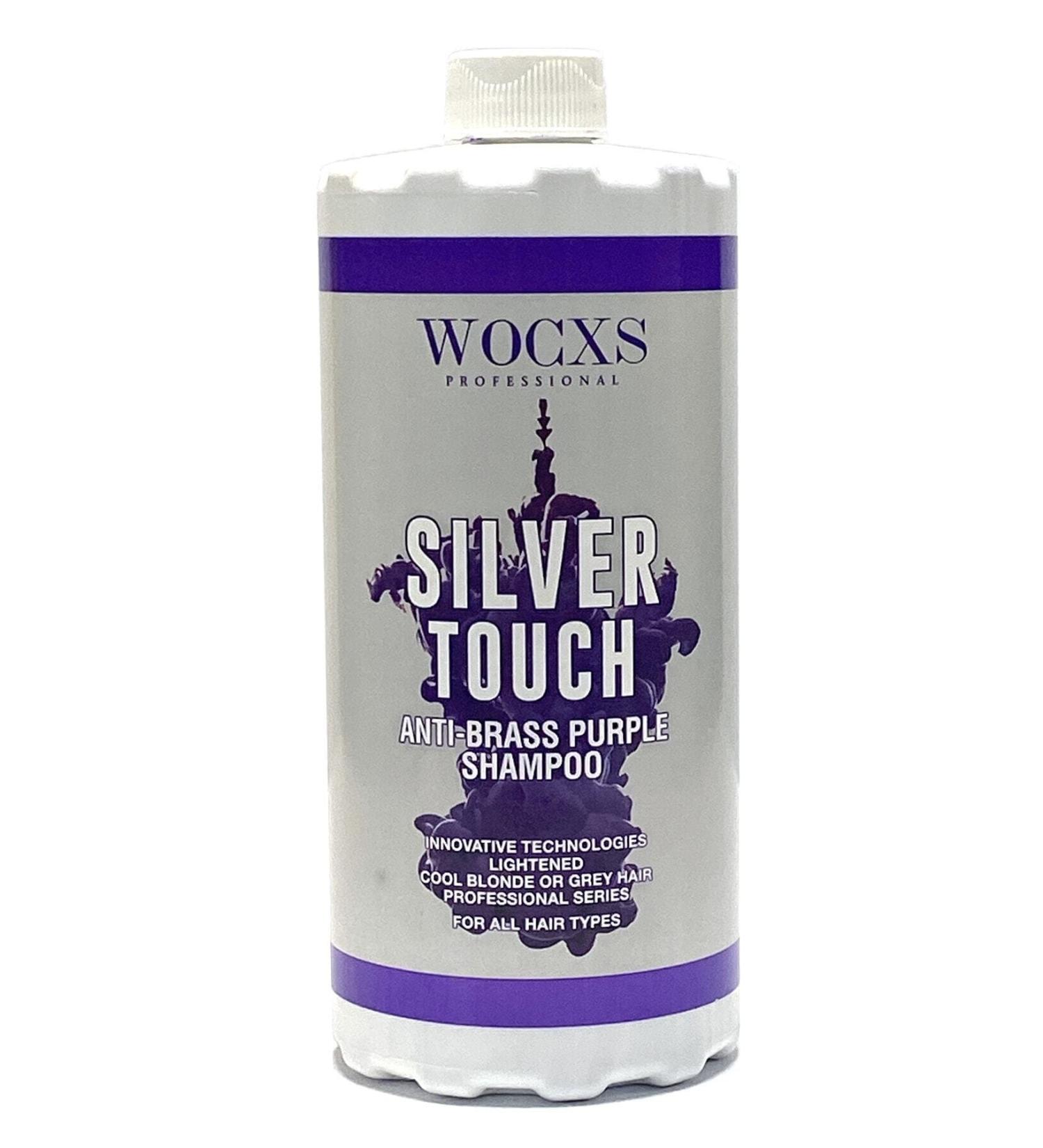 Wocxs Silver Touch Anti Brass Purple Shampoo for Colored Hair 750 ml