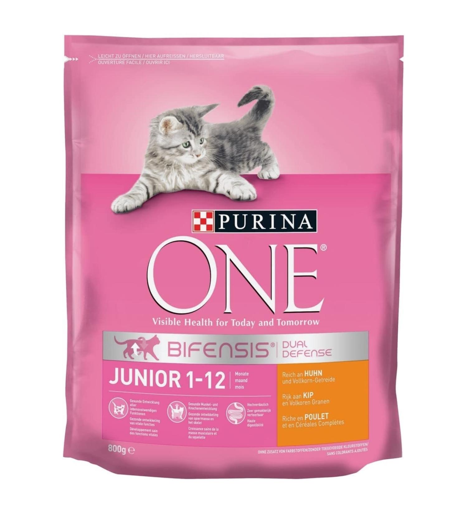 Purina One Junior Chicken Kitten Food 800gr