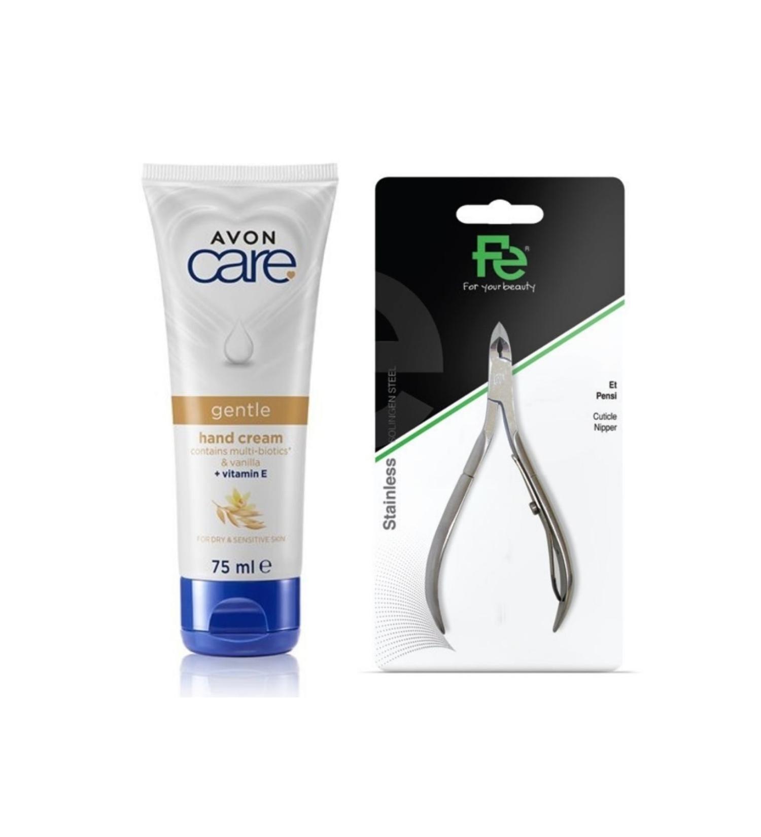 Avon Care Multi-biotics & Vanilla Hand Cream 75ml - Meat Pen Care Set