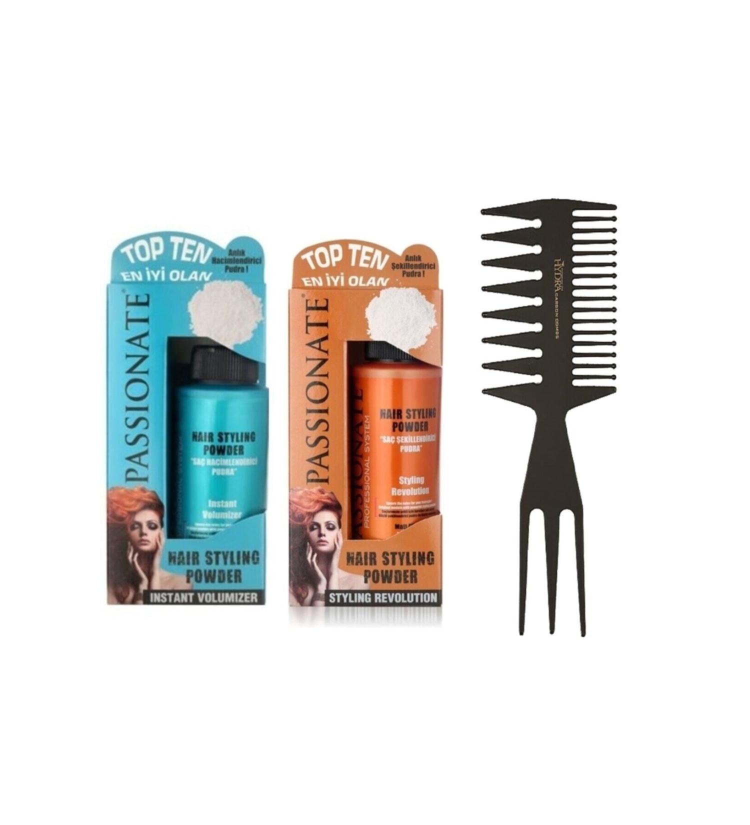 Passionate Styling Volume Hair Powder 20 Gr - Blue + Orange + Tarko HD 2135 Styling - Buy Online on GoSupps.com