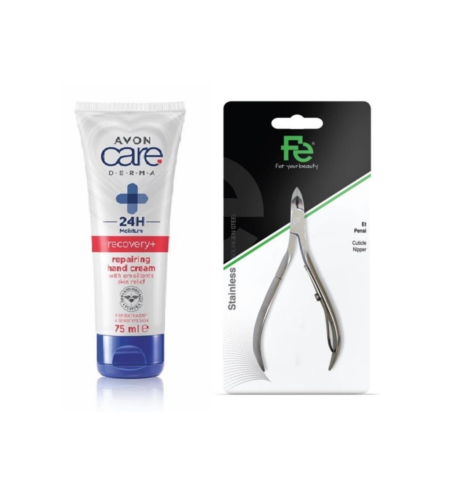 Avon Care Derma Recovery Hand Cream 75ml - Meat Pen Care Set