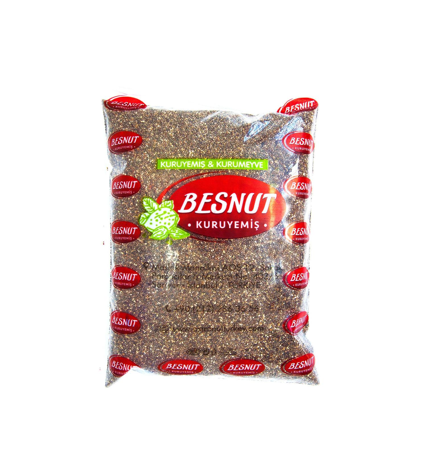 Besnut Chia Seeds 1 Kg - Buy Online on GoSupps.com