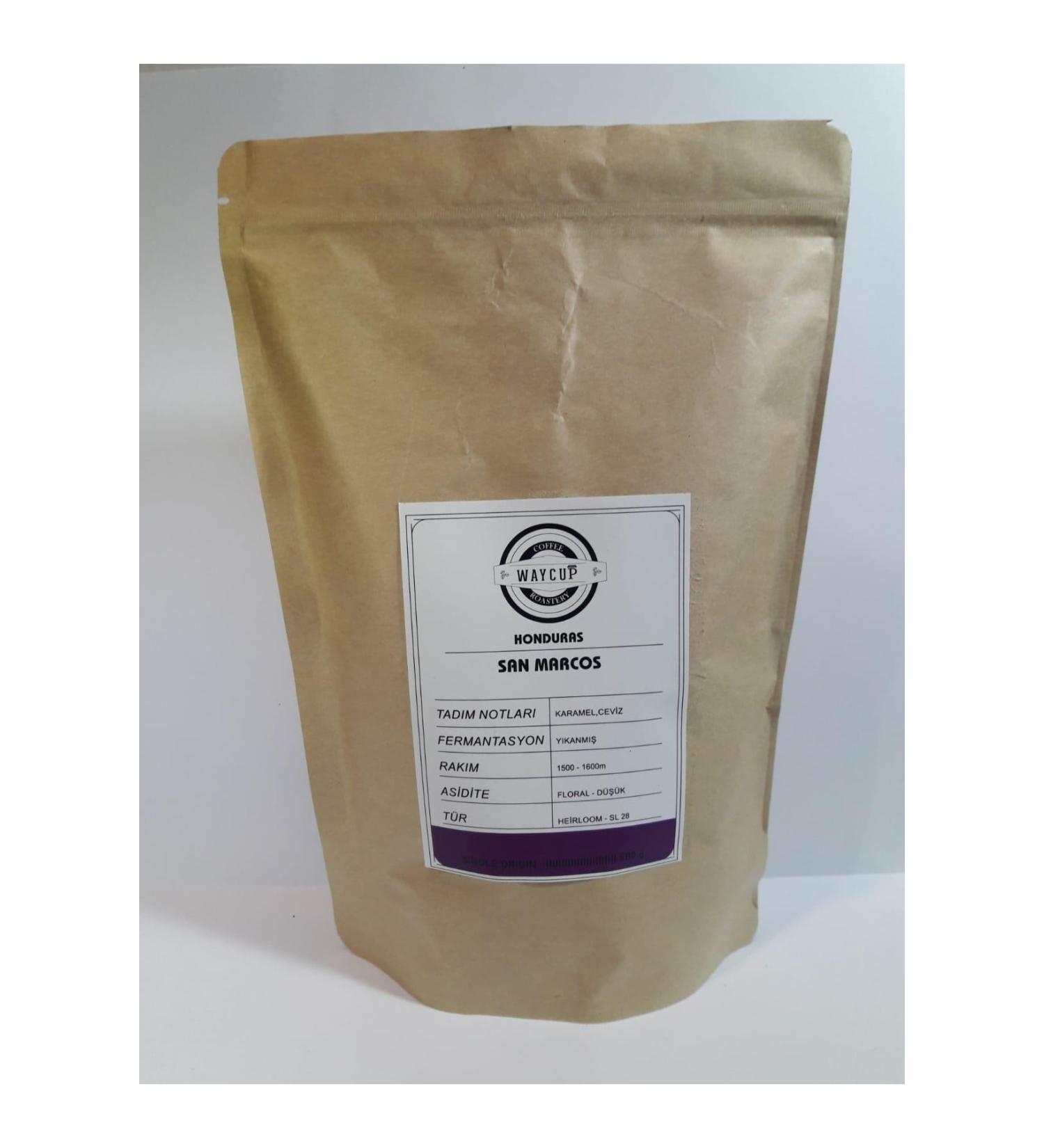 Rainbow Trade Waycup Coffee Honduras San Marcos Coffee Beans 250gr