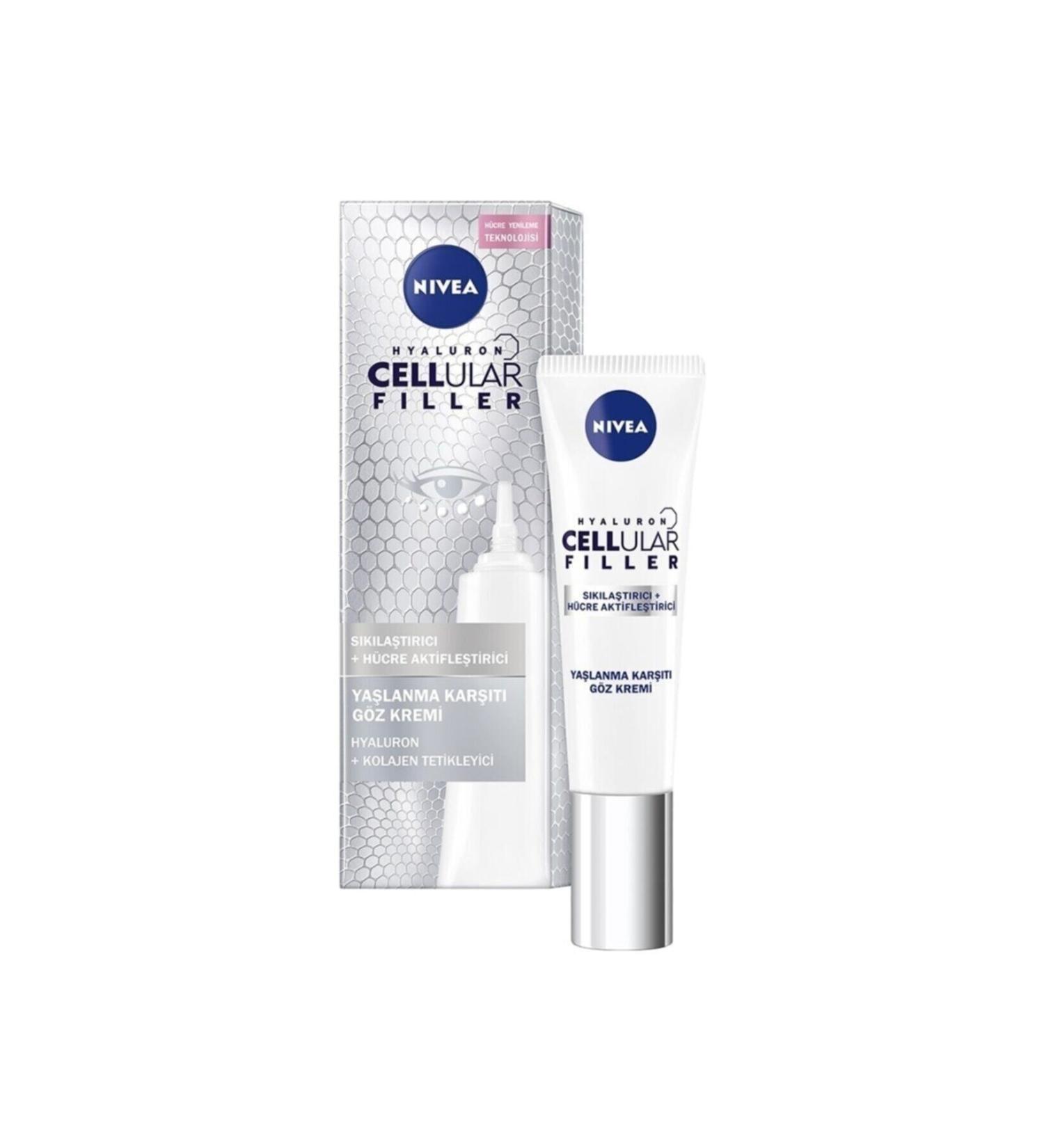 NIVEA Hyaluron Cellular Filler Wrinkle and Fine Line Firming Eye Cream 15 ml
