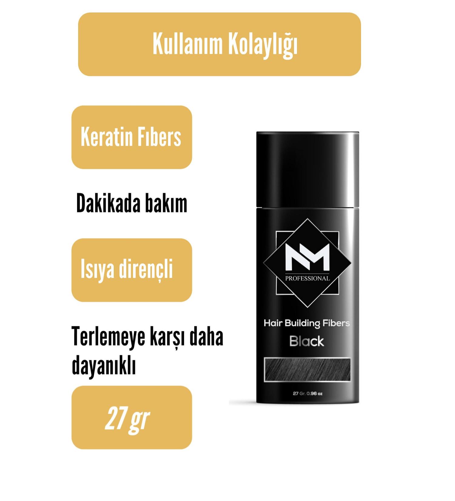 NM Professional Hair Thickening Topic 27 Gr / Black - Buy Online on GoSupps.com