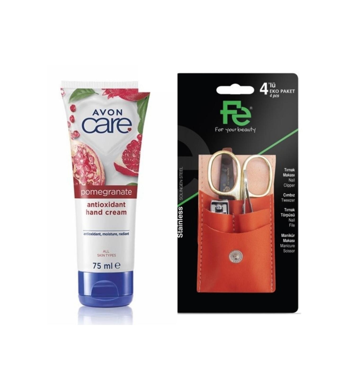 Avon Care Pomegranate Extract Hand Cream 75ml - Care Set