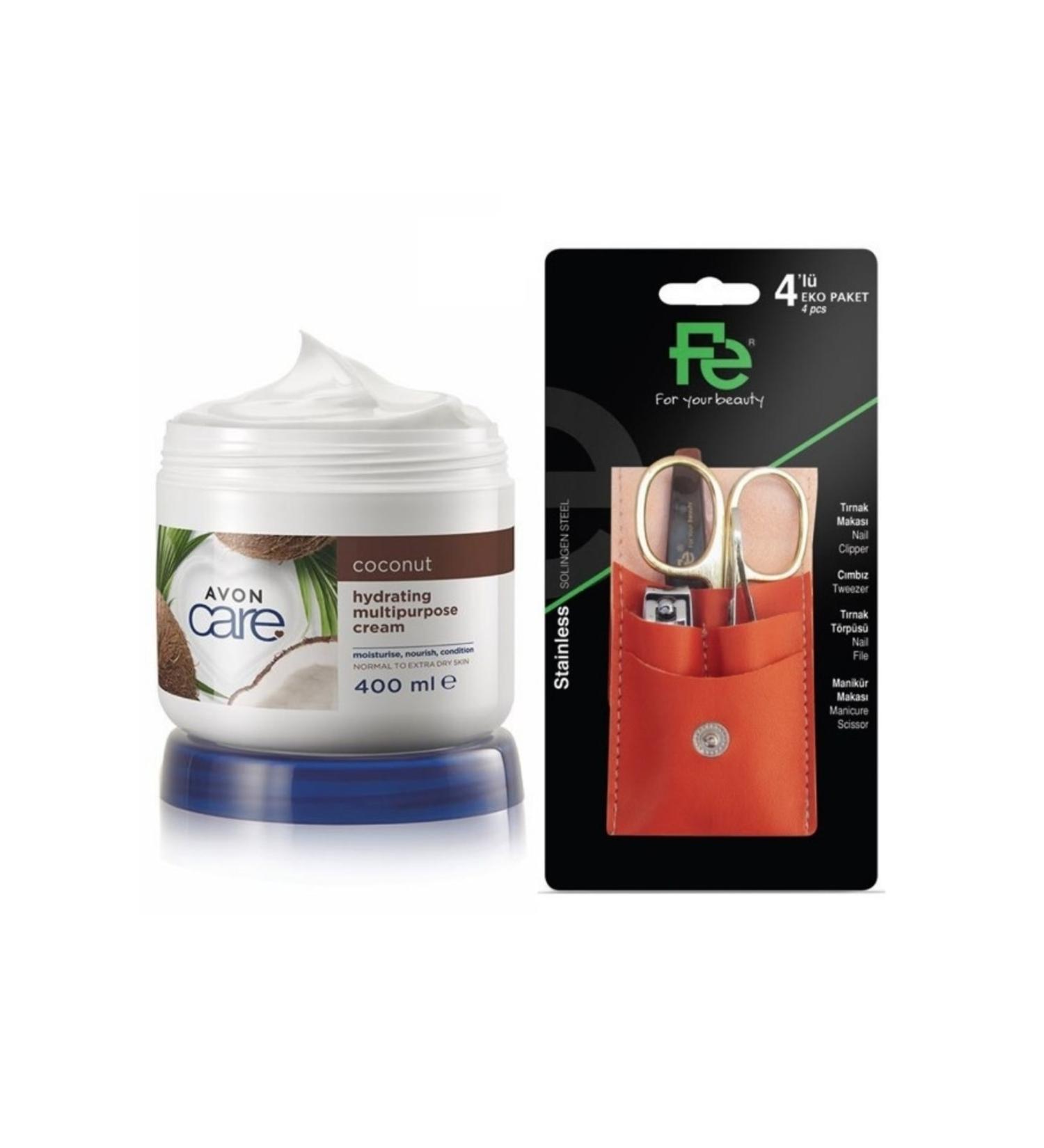 Avon Care Multi-Purpose Cream with Coconut Oil 400 Ml - Care Set - Buy Online on GoSupps.com