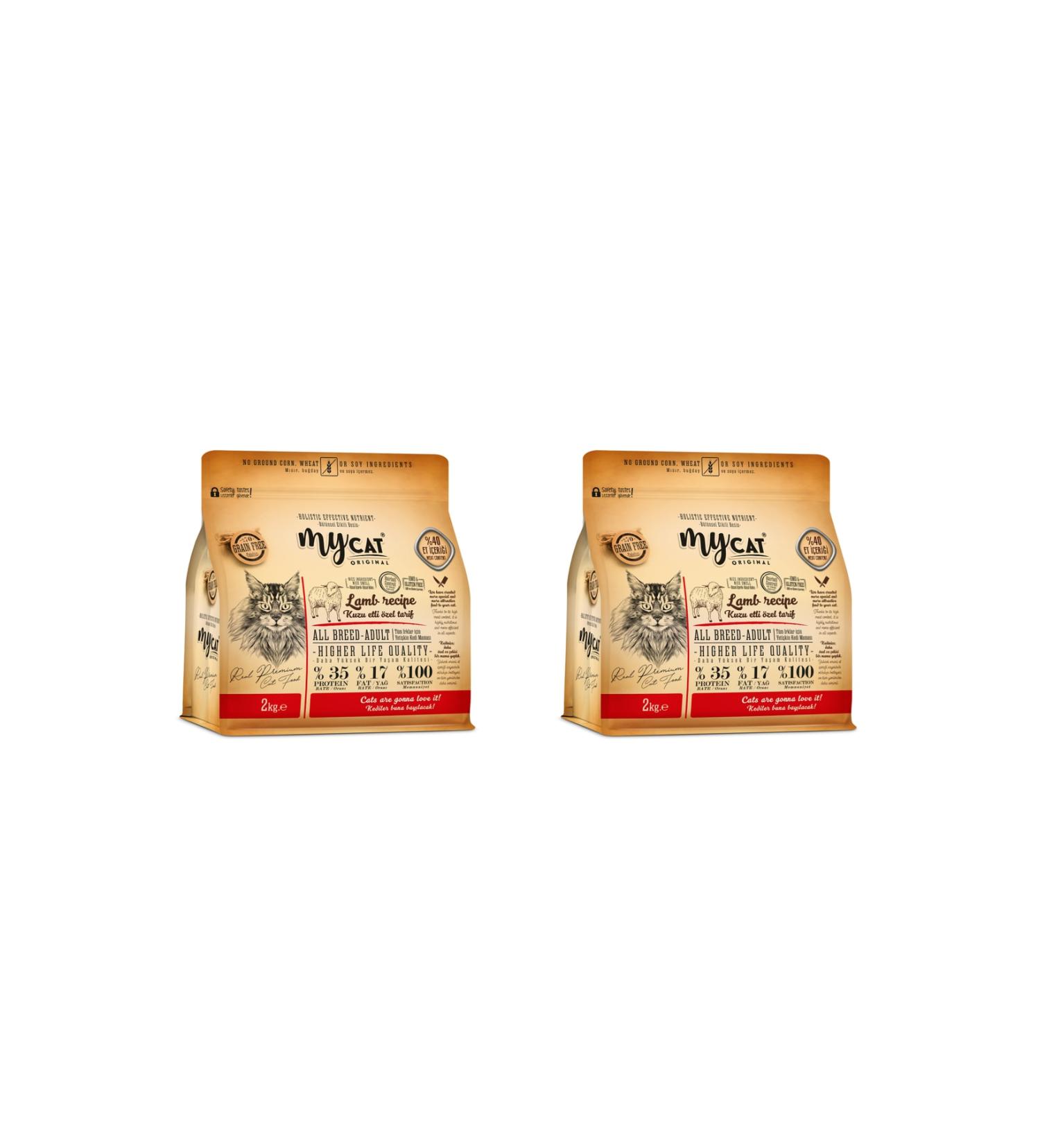 My Cat p Grain-Free Lamb Meat Special Recipe 2 Kg X 2 Pieces