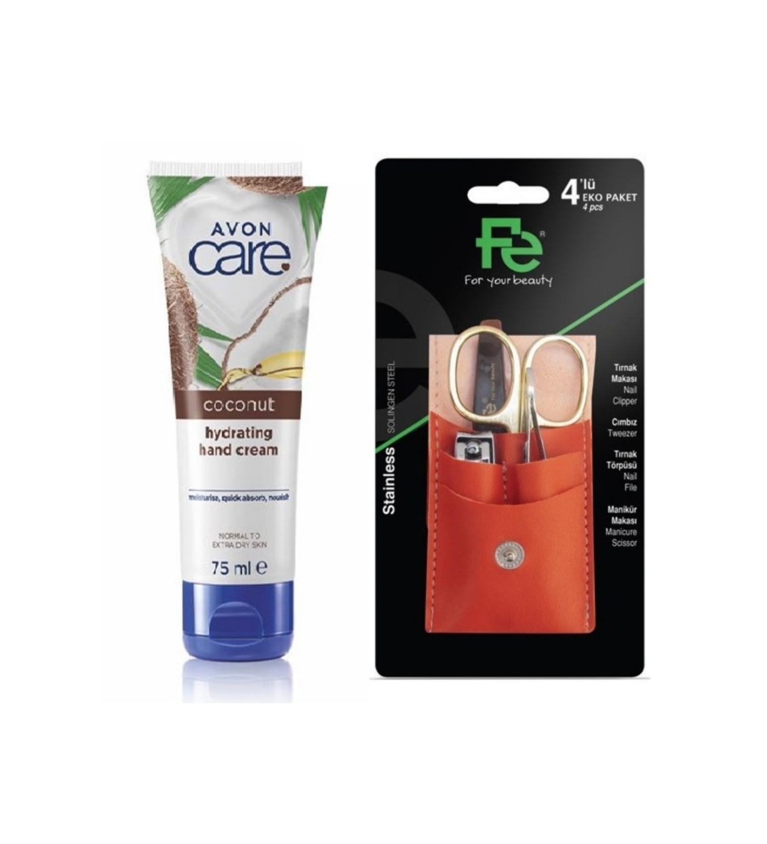 Avon Care Hand Cream with Coconut Oil 75ml - Care Set