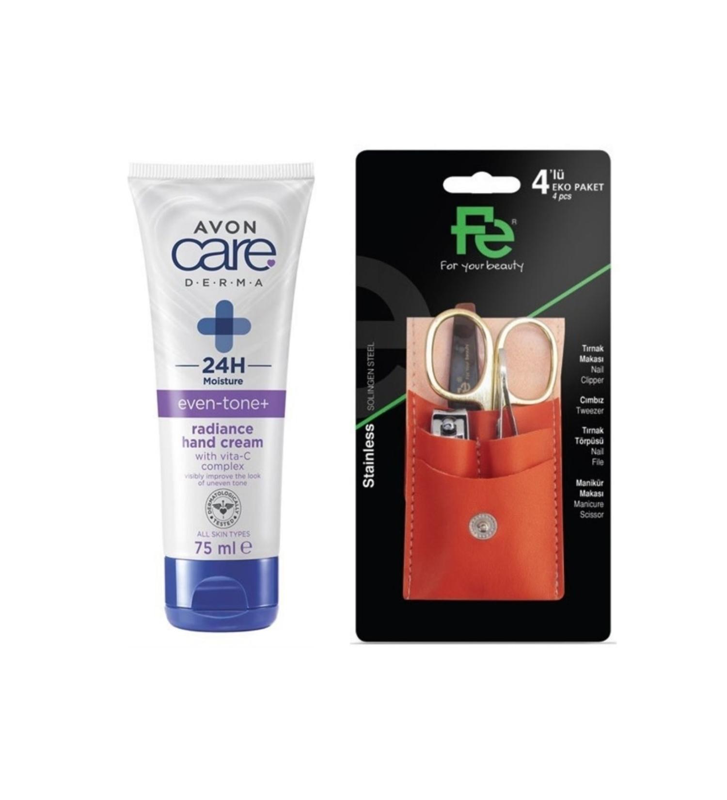 Avon Care Derma Even Tone Hand Cream 75ml - Care Set