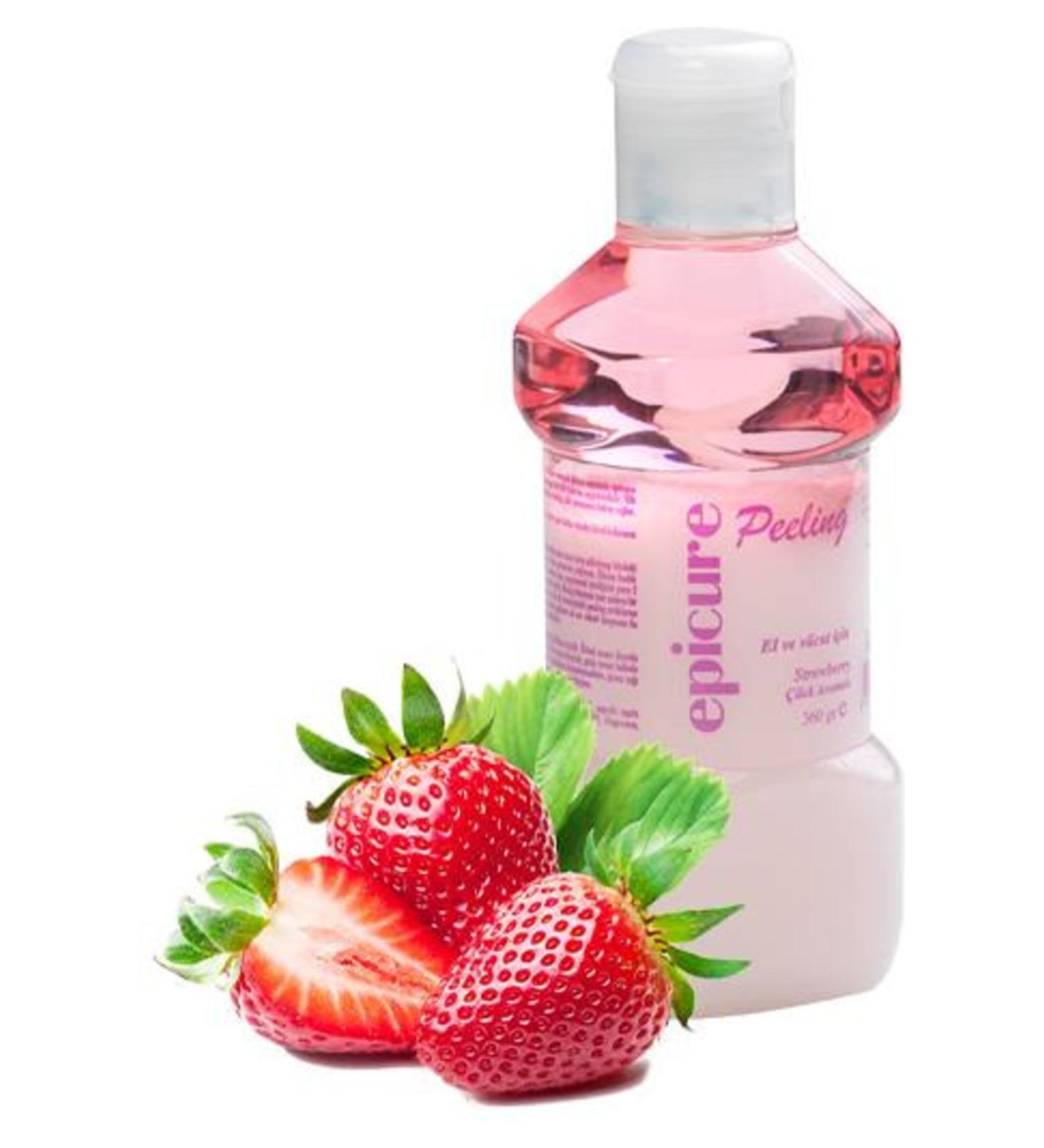 Epicure Strawberry Flavored Peeling Pink 360 gr