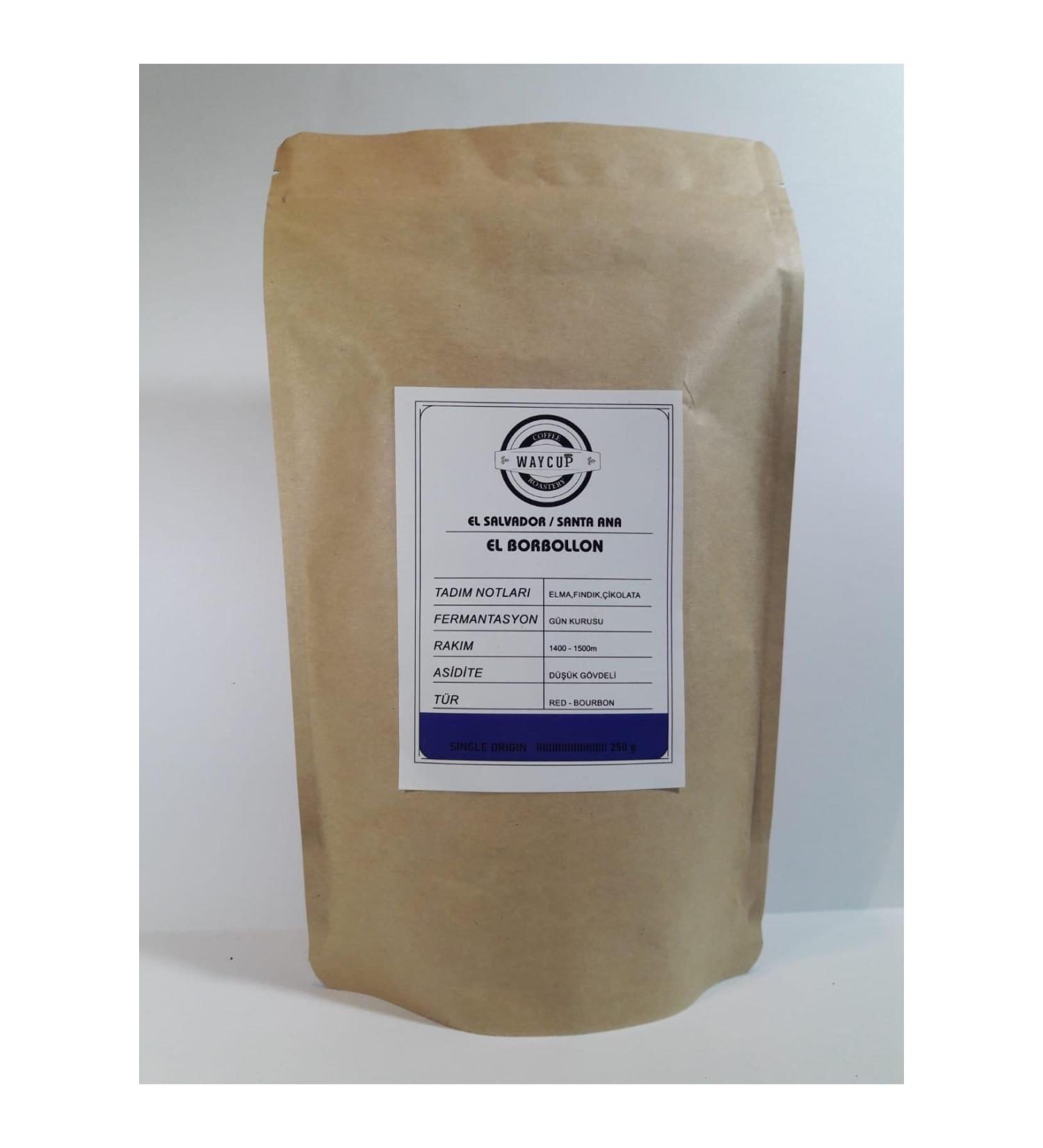 Rainbow Trade Waycup Coffee El Salvador El Borbollon Coffee Beans 1000gr