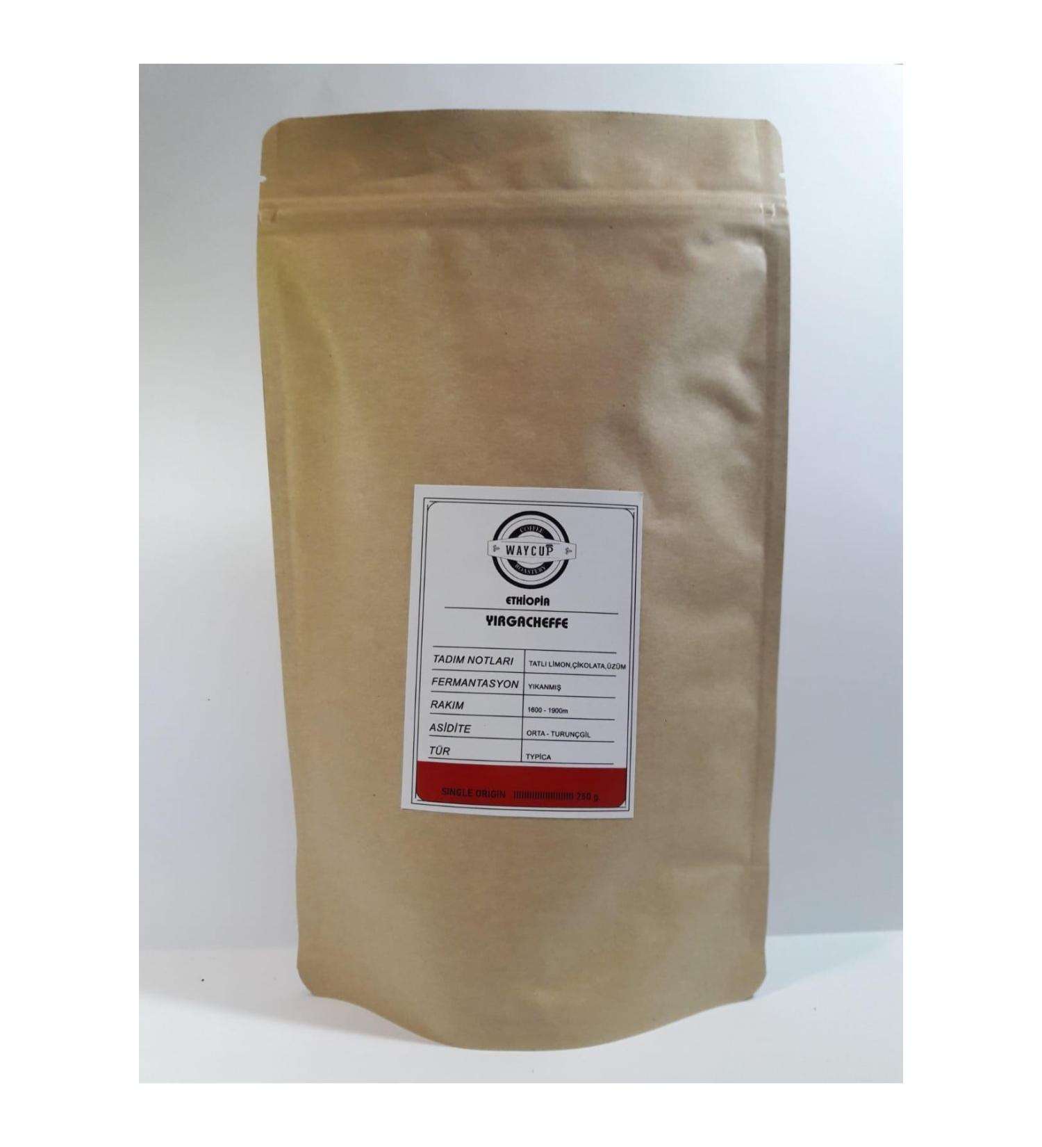 Rainbow Trade Waycup Coffee Ethiopia Yirgacheffe Coffee Beans 1000gr