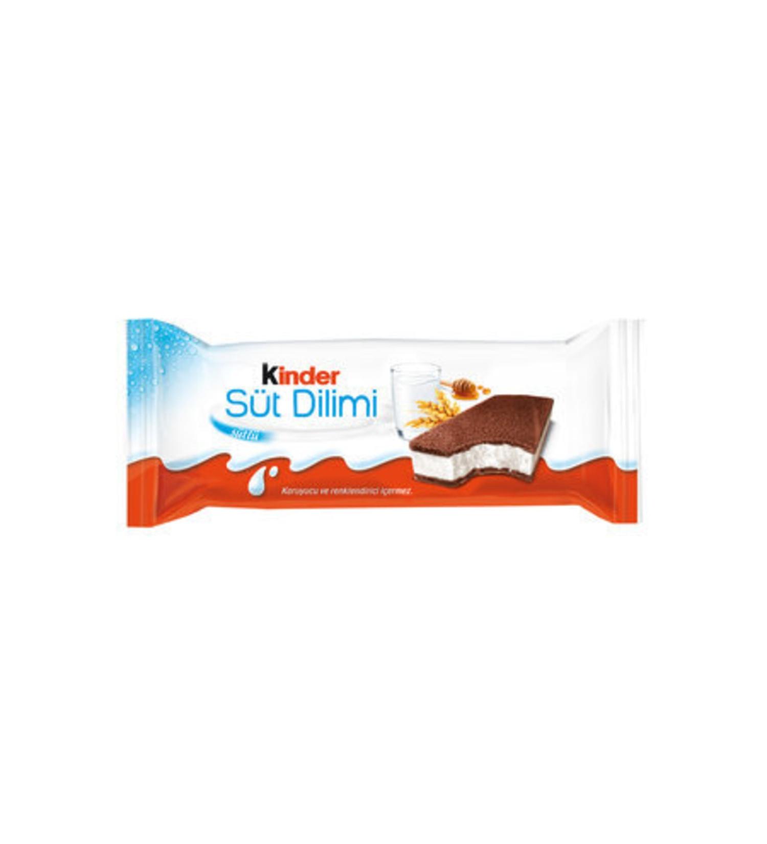 Kinder Milk Slice 28 G (10 Pieces)