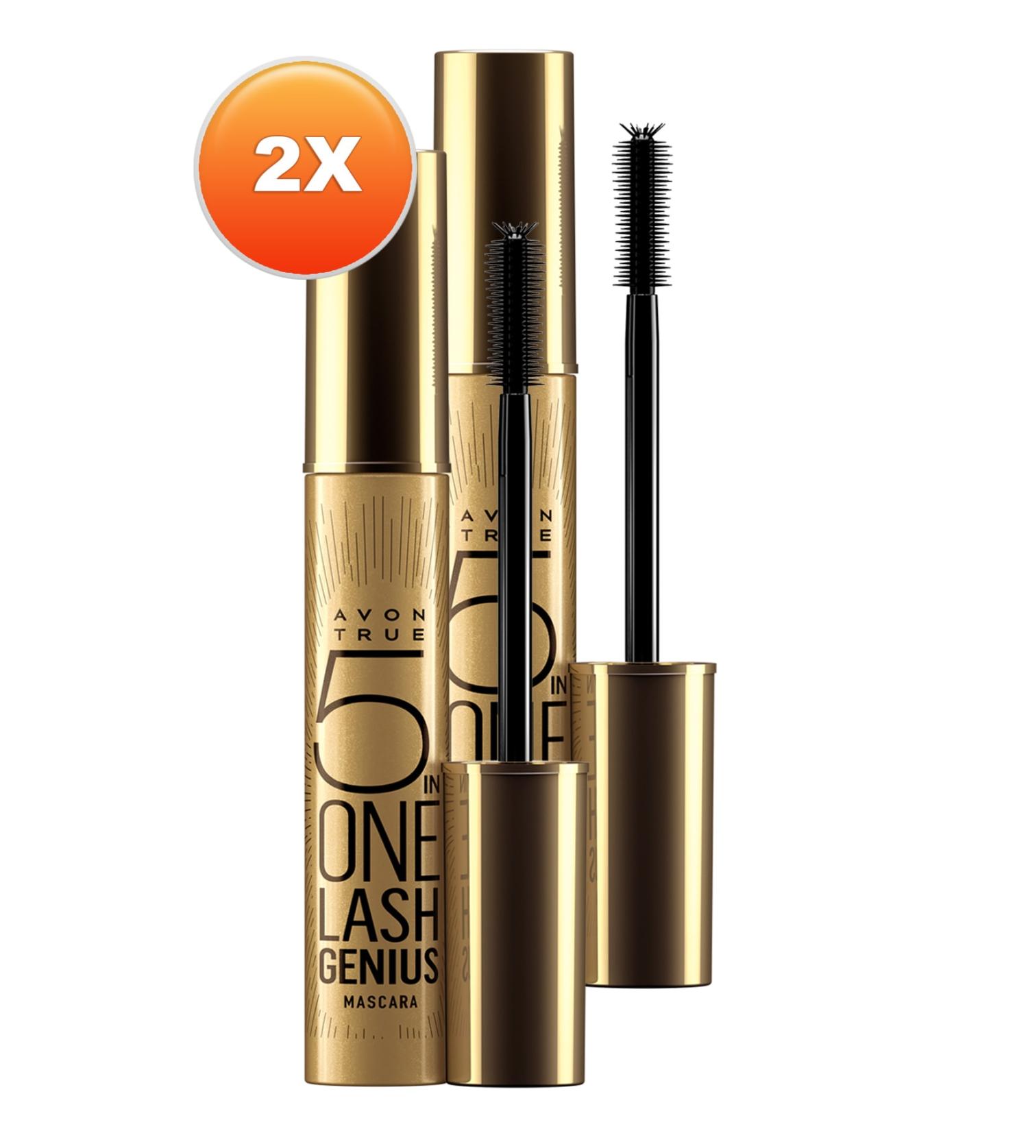 Avon True Lash Genius Mascara 10 Ml Black Set of Two