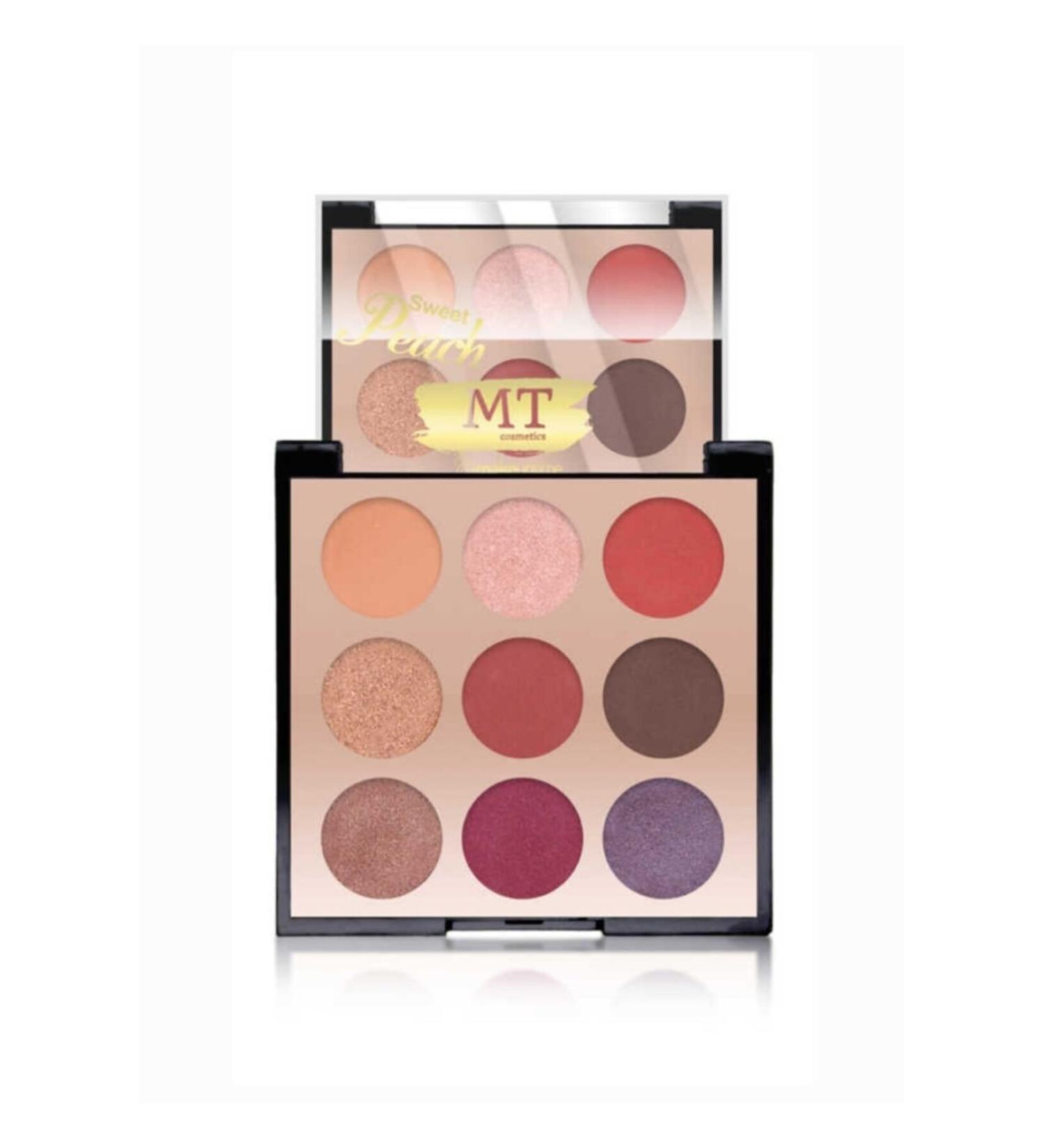 MT Bellezza - Makeuptime Sweet Peach 9 Eyeshadow Palette 02