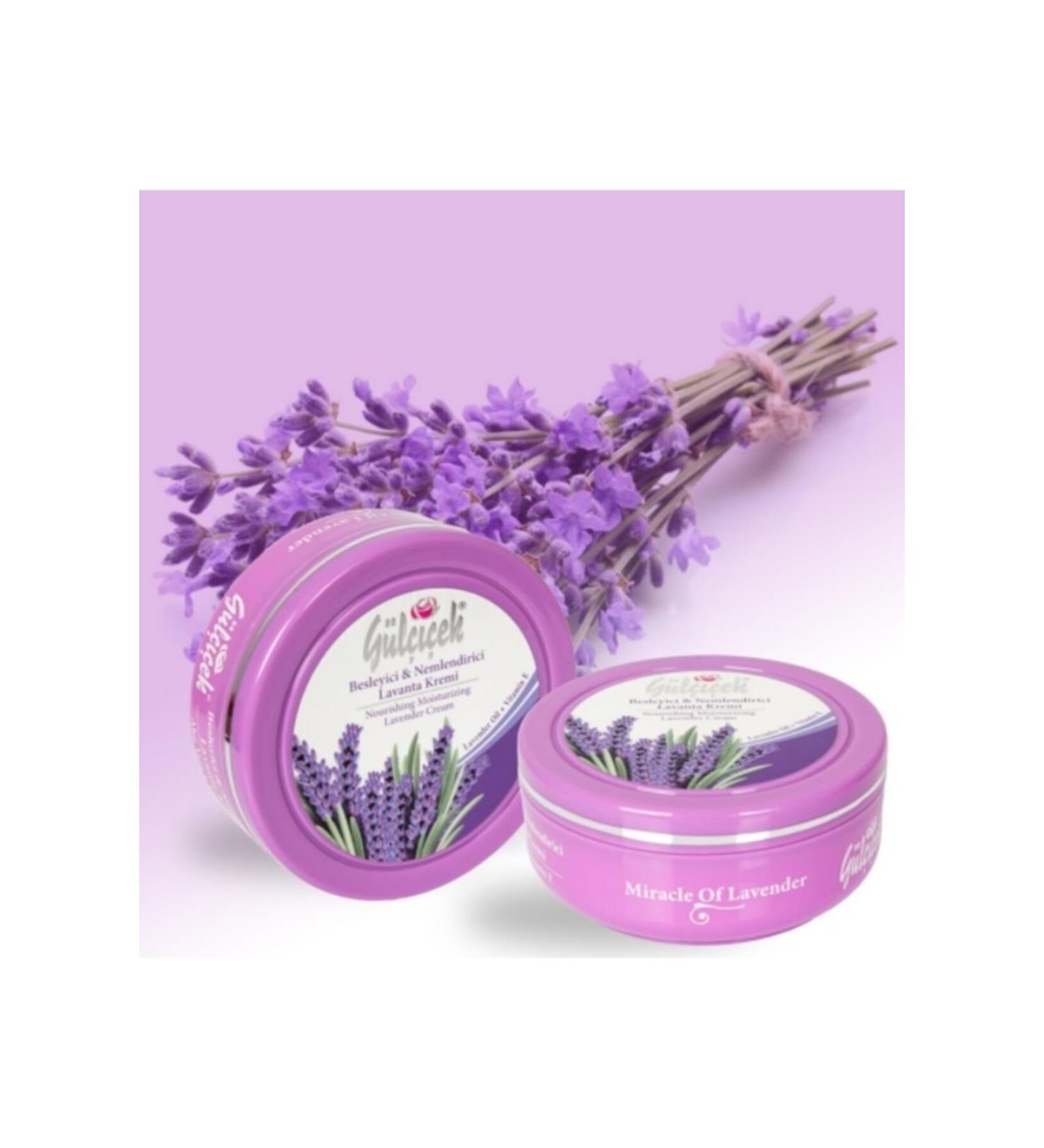 G L EK COSMETICS G l i ek - Nourishing & Moisturizing Lavender Cream (aloe Vera+vitamin E) 150 ml