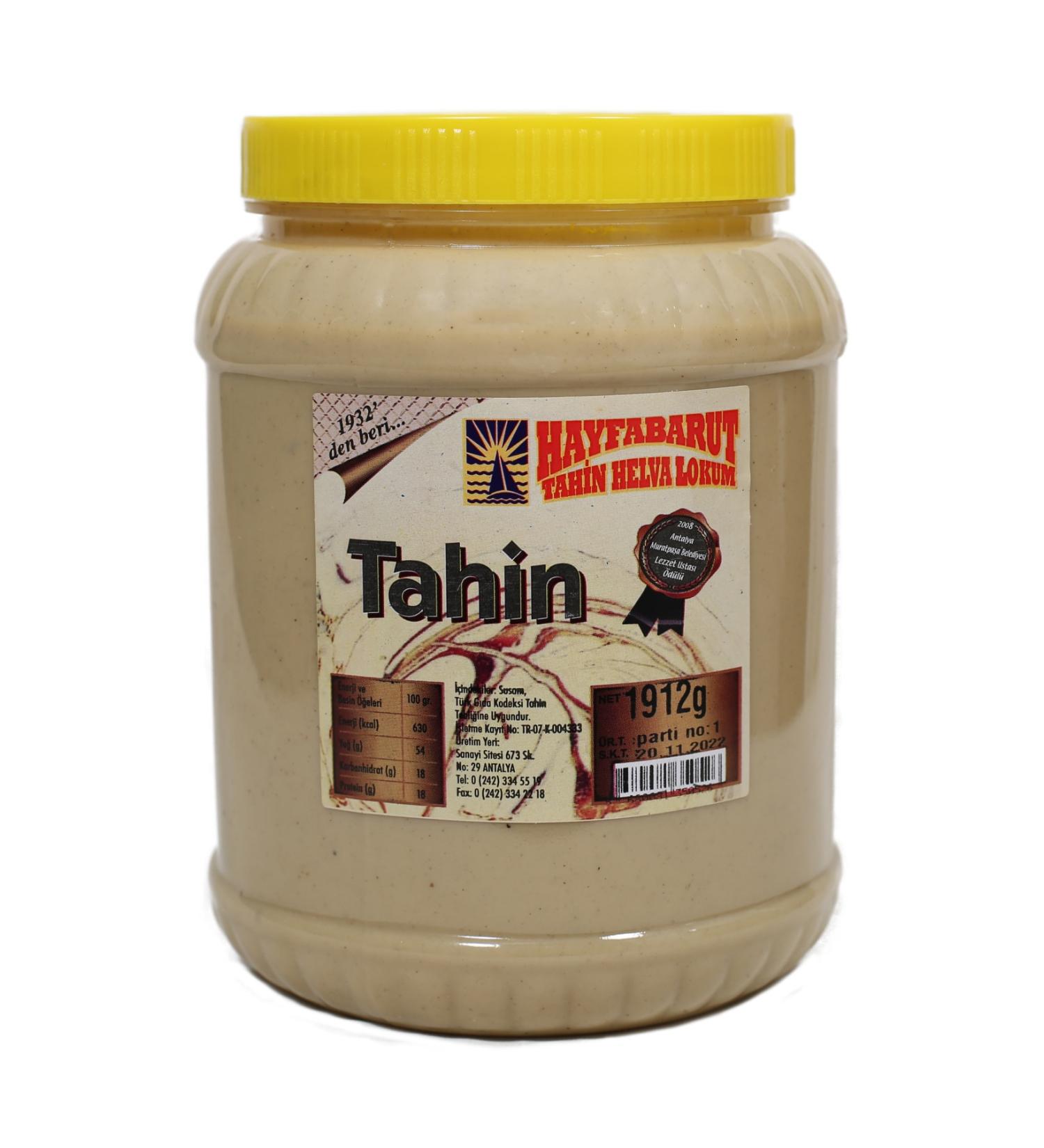 Hayfabarut Stone Mill Tahini 1912gr