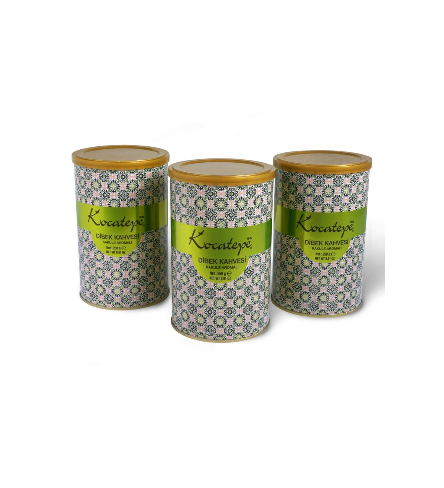 KOCATEPE KAHVE Tin Dibek Coffee 250 gr 3-Pack - Buy Online on GoSupps.com