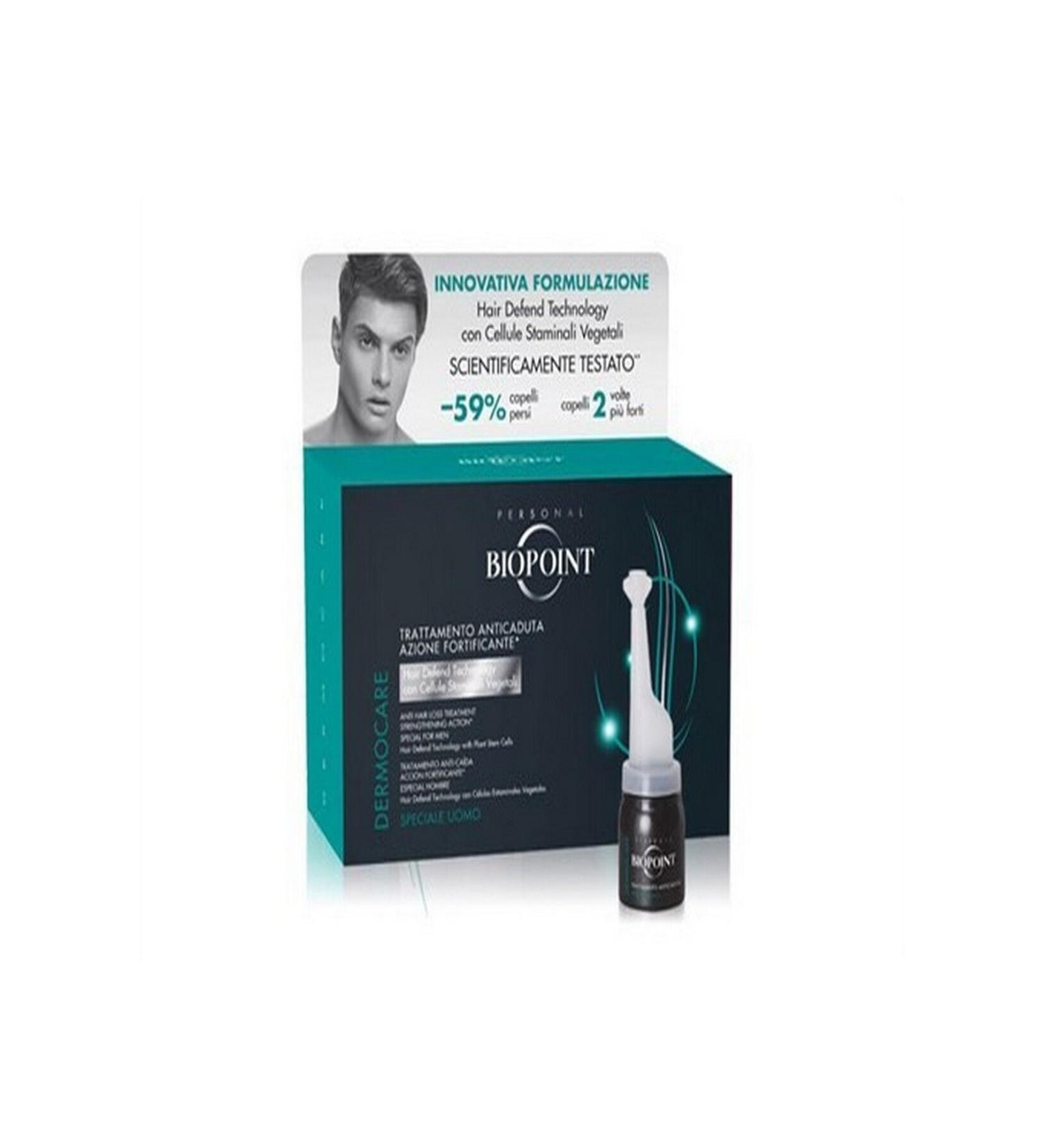 Biopoint Anti Hair Loss Serum - Dermo Antiloss Treat Men 12X6 ml 8051772484026