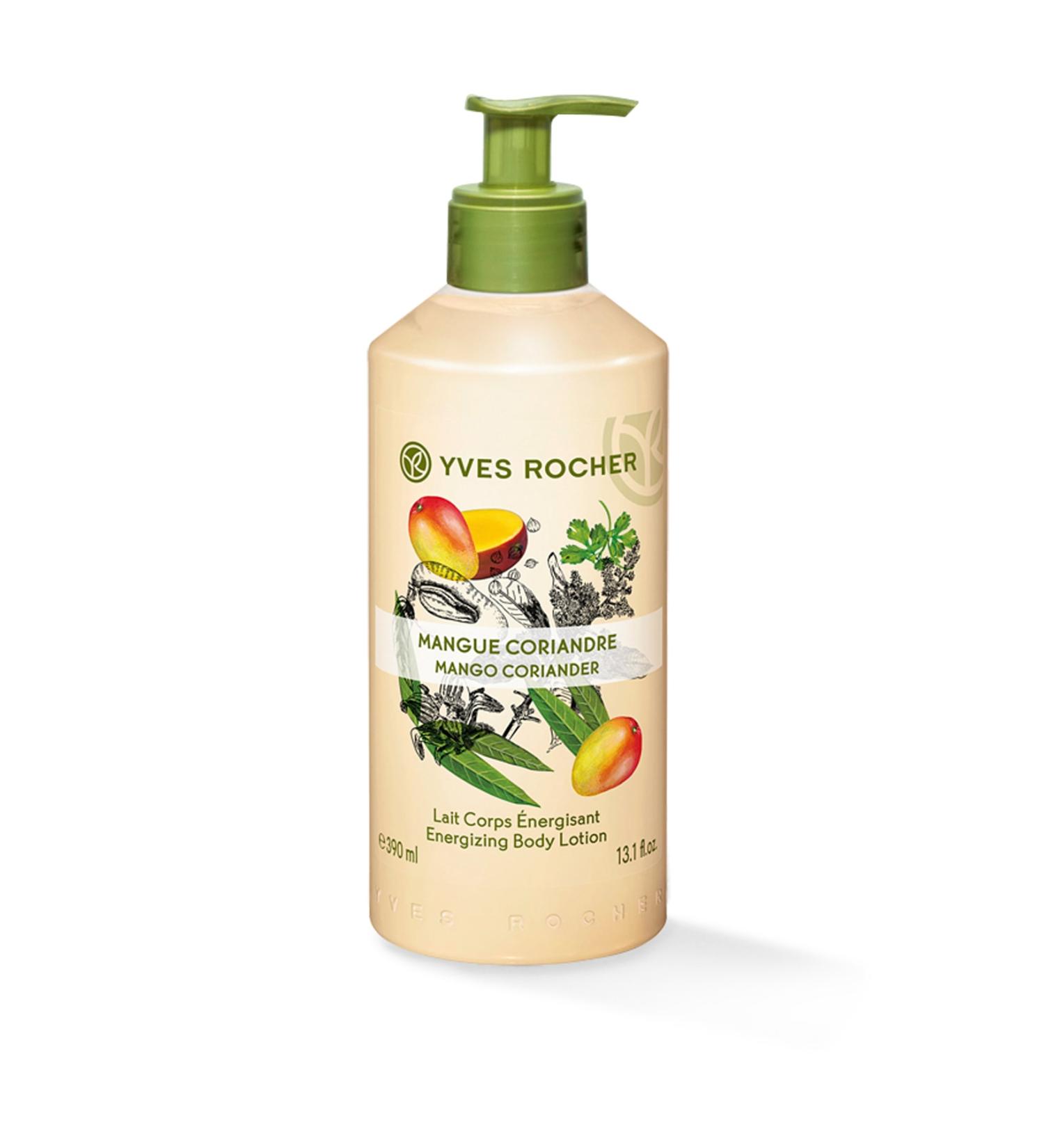 Yves Rocher Body Milk -mango Coriander 390 Ml