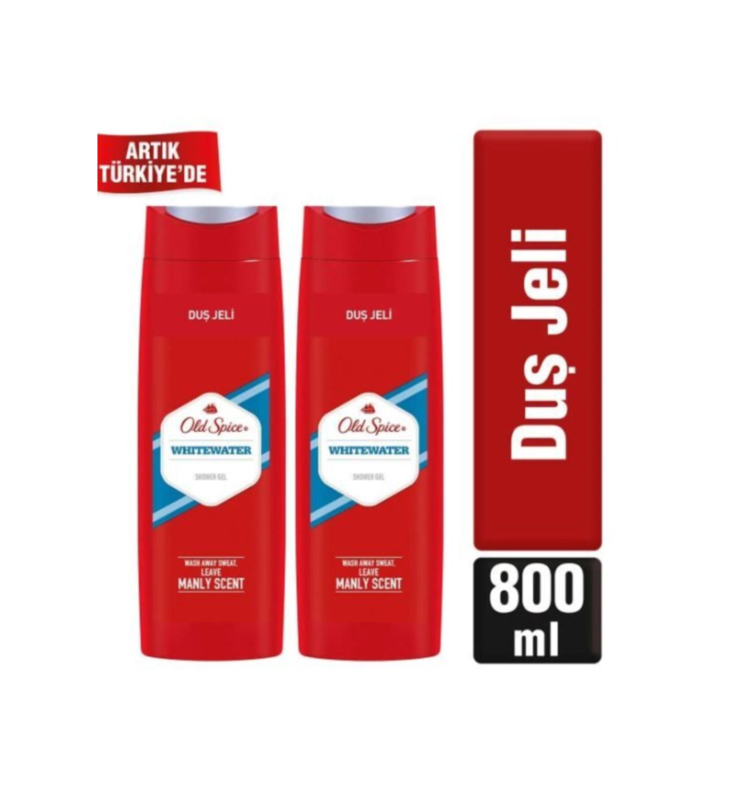 Old Spice Shower Gel 400 ml White Waterx2