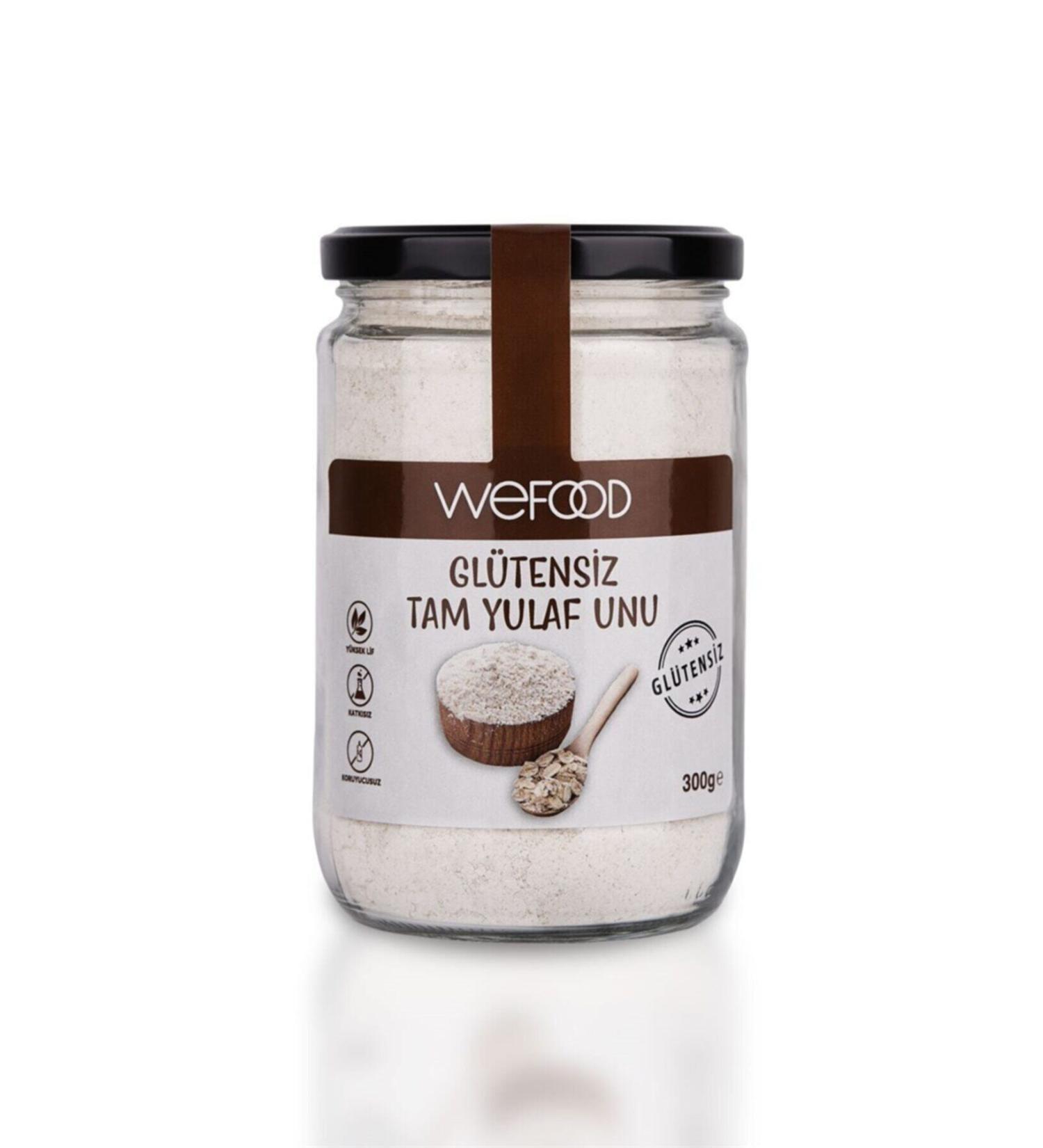 Boemo Shop Wefood Gluten Free Whole Oat Flour 300 Gr