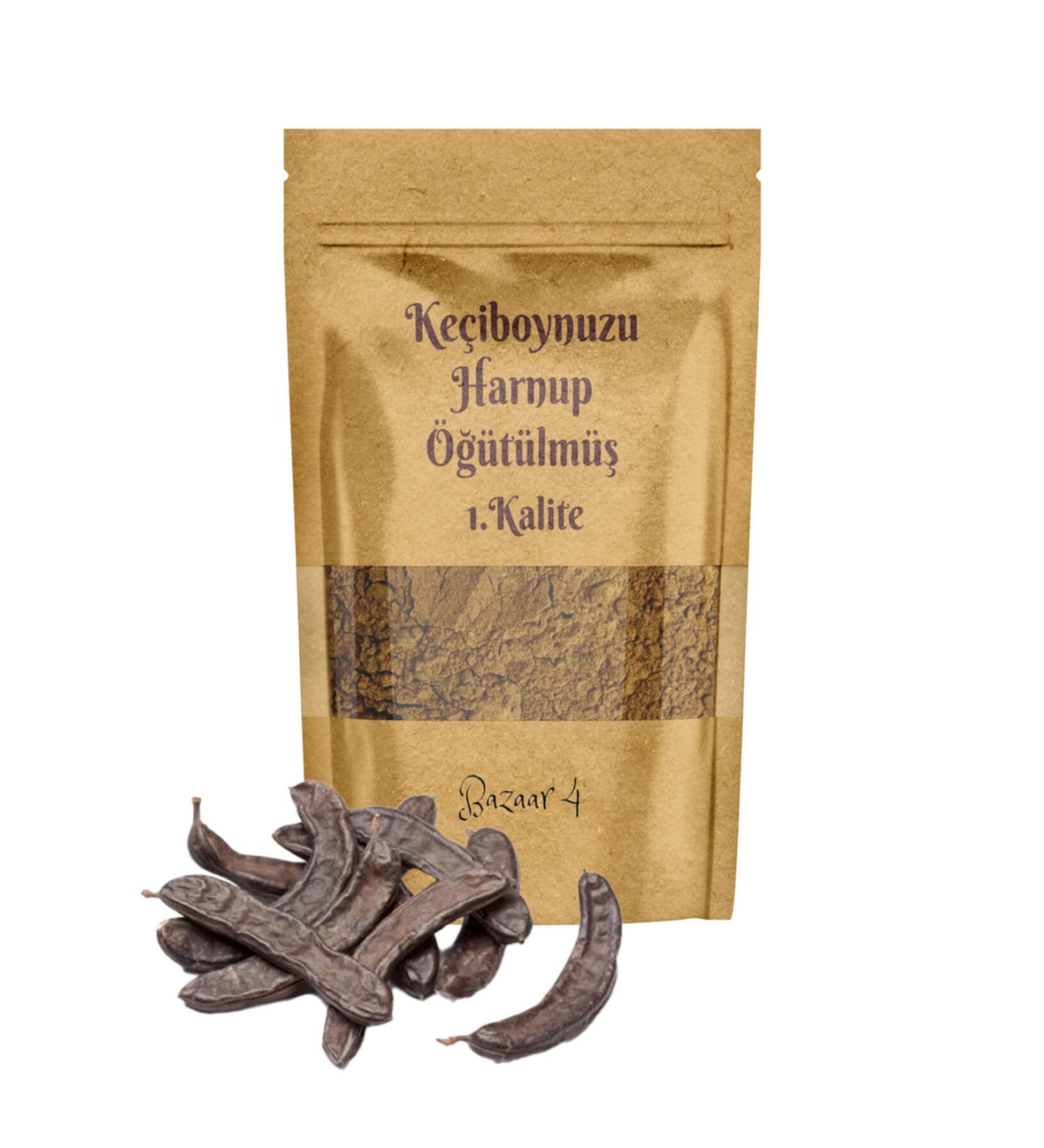 BAZAAR 4 Carob Ground (Carob Flour) Carob Ground 1st quality 1500 gr