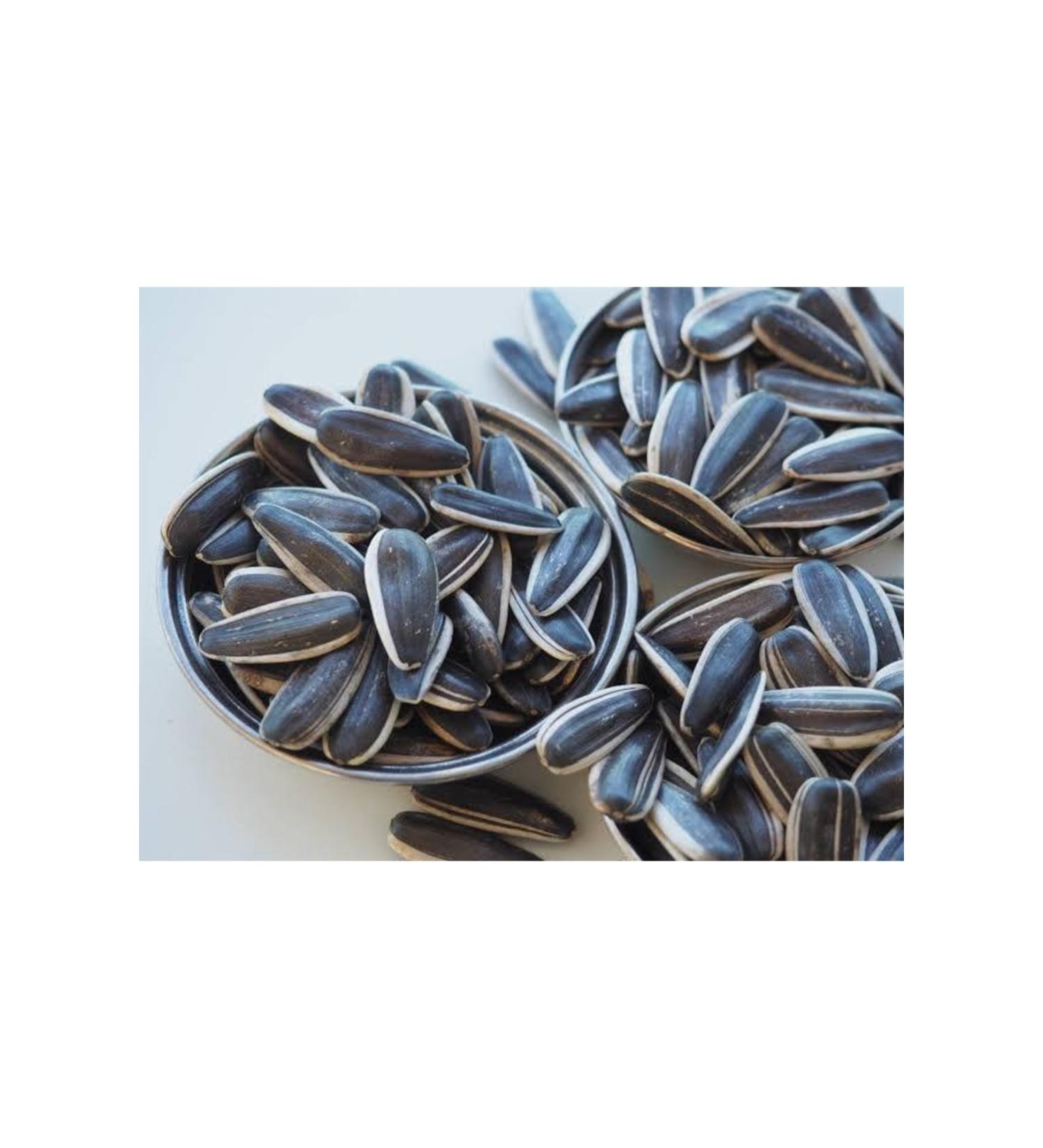 SNACKS Sunflower Seeds Black Double Unsalted 500gr