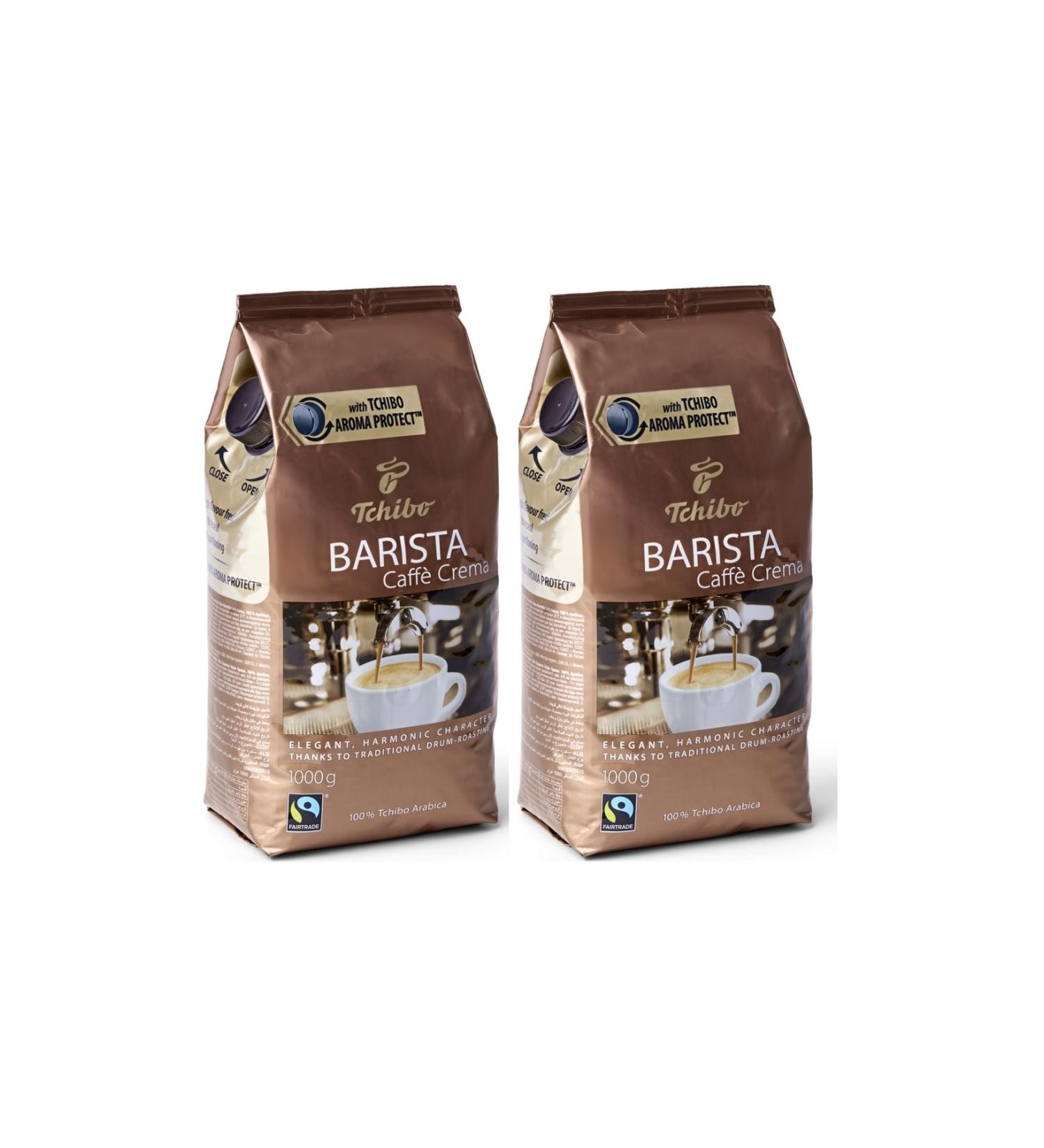 Tchibo Barista Caffe Crema Bean Coffee 2 Pieces 1kg