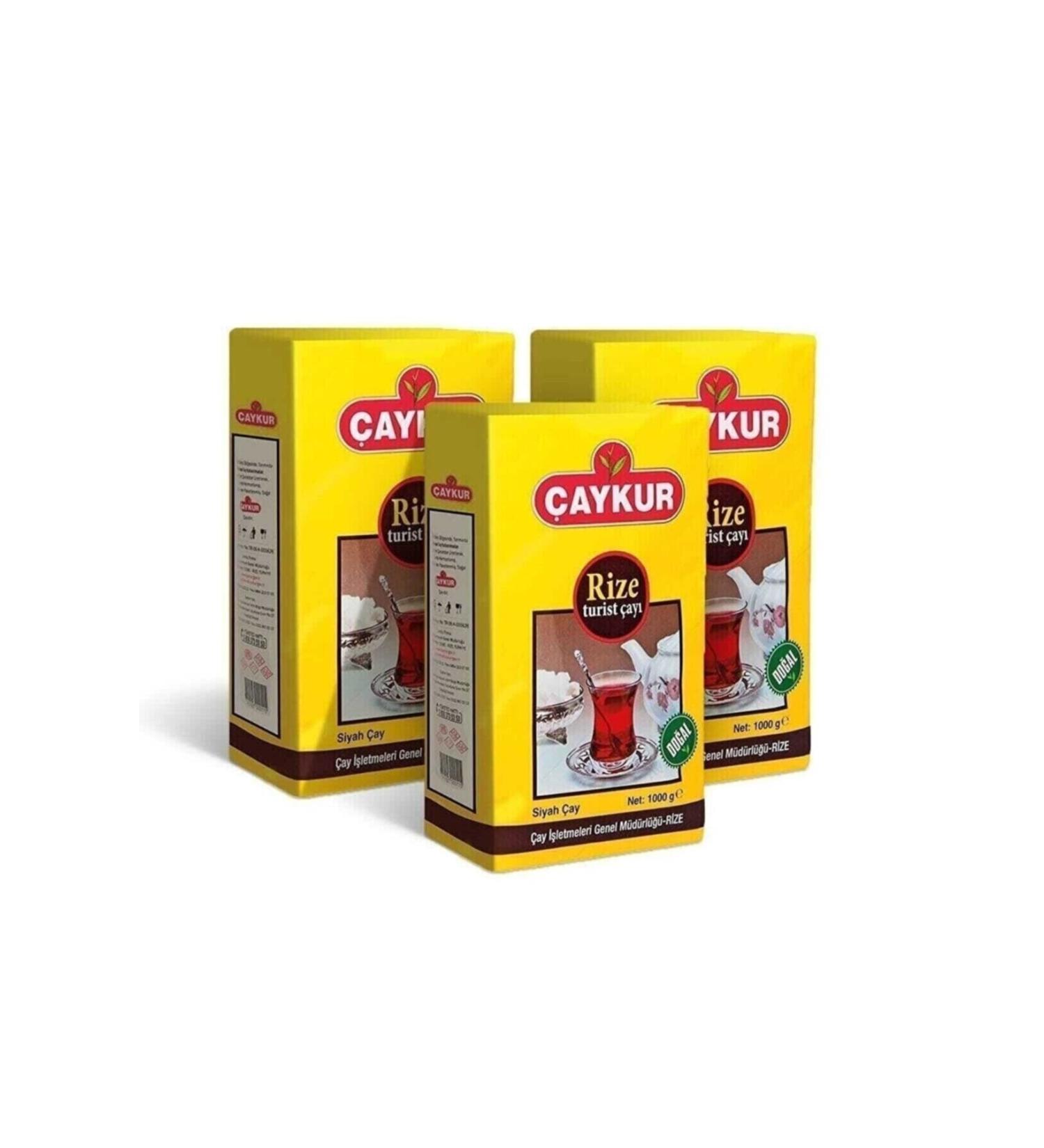 aykur Rize Tourist Tea 1 Kg - 3 Pieces