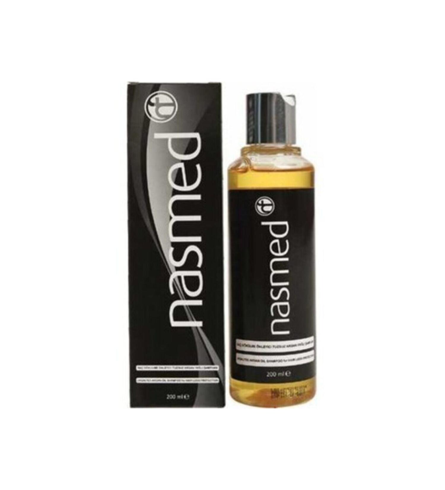 Nasmed Argan Oil Salt-Free Shampoo 200 ml Magnesium Chloride panthenol Ascorbyl Peg-120