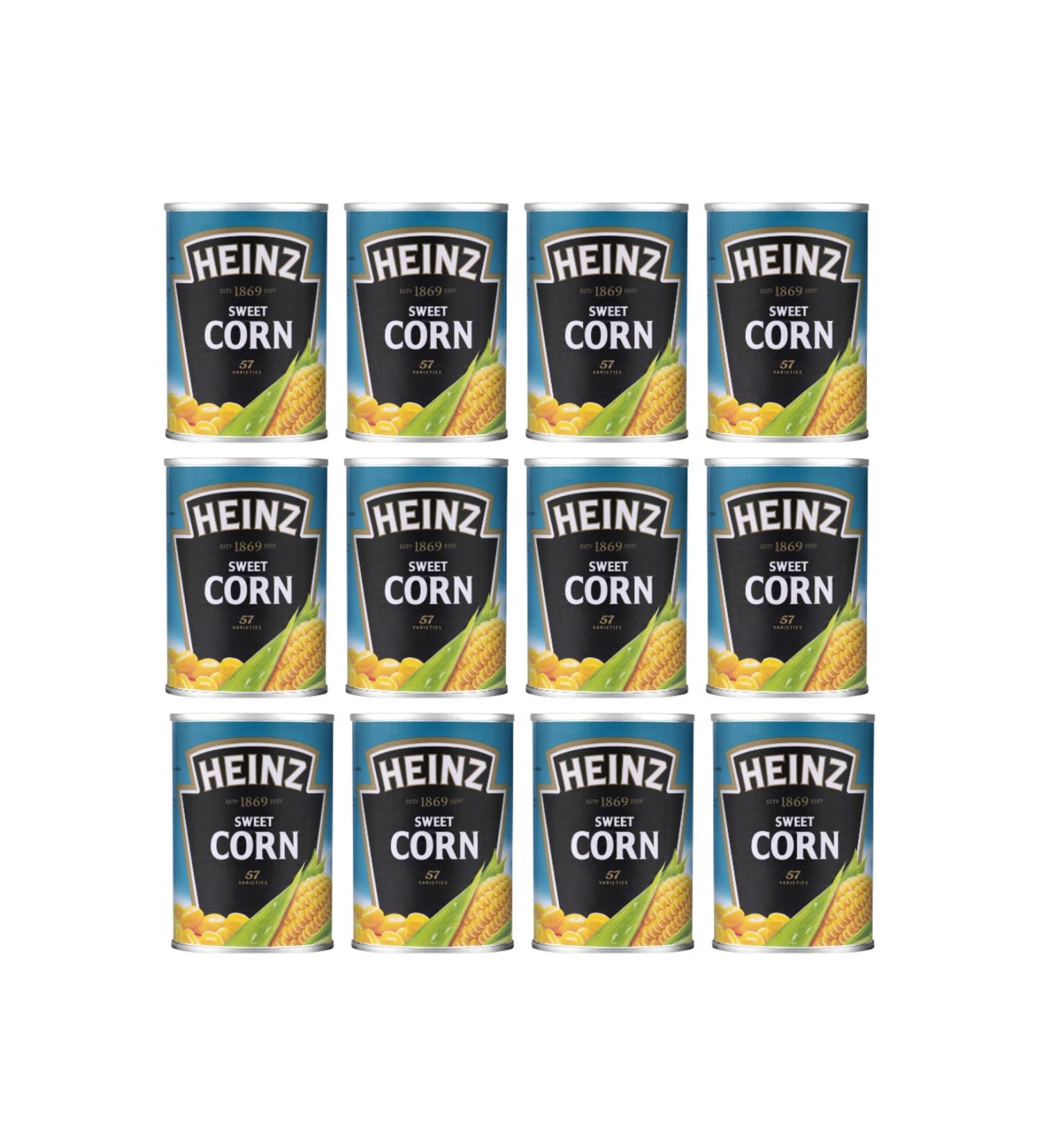 Heinz Sweet Corn 400 gr X 12 Pieces