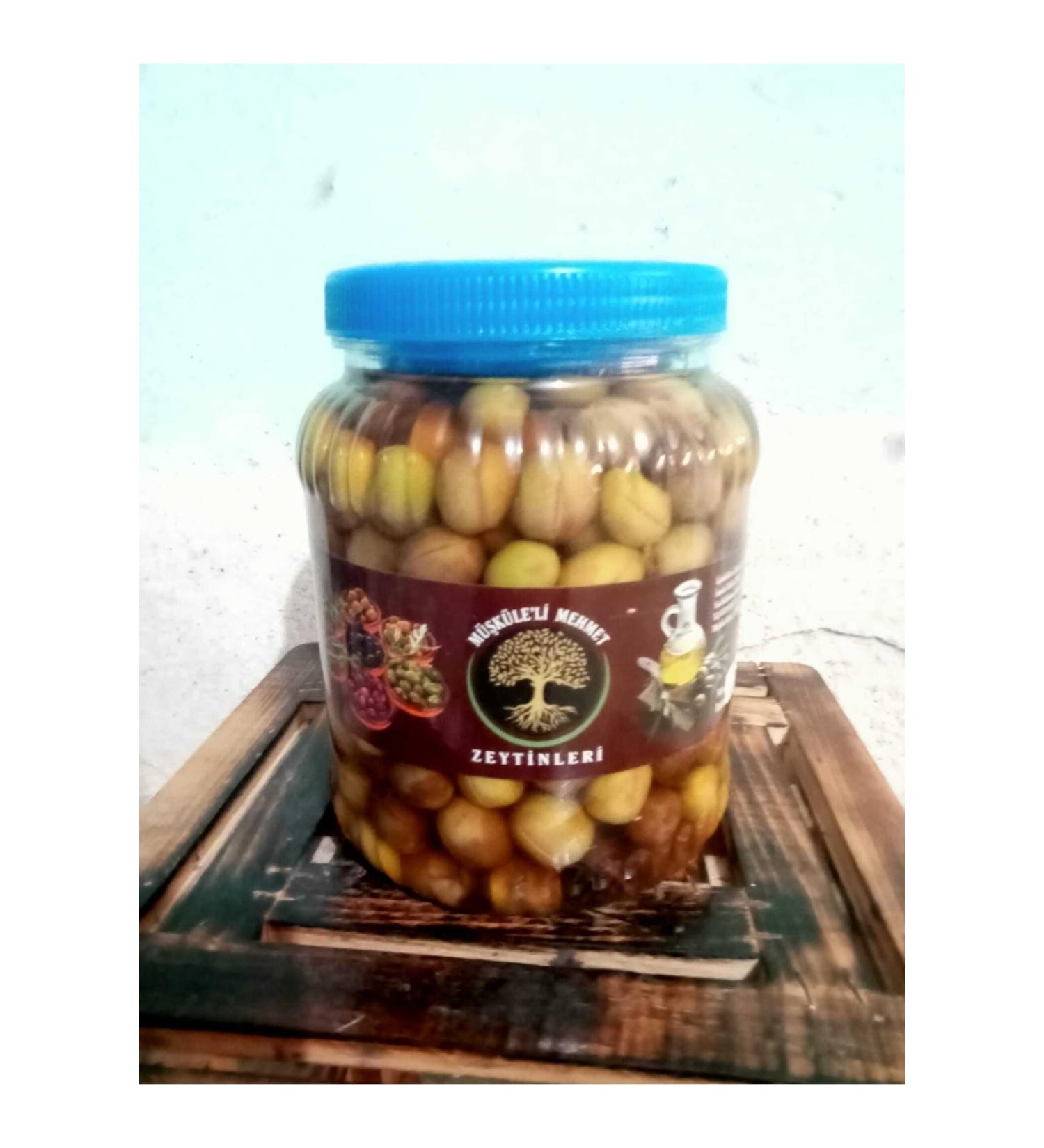 mehmet 1kg natural scratched green