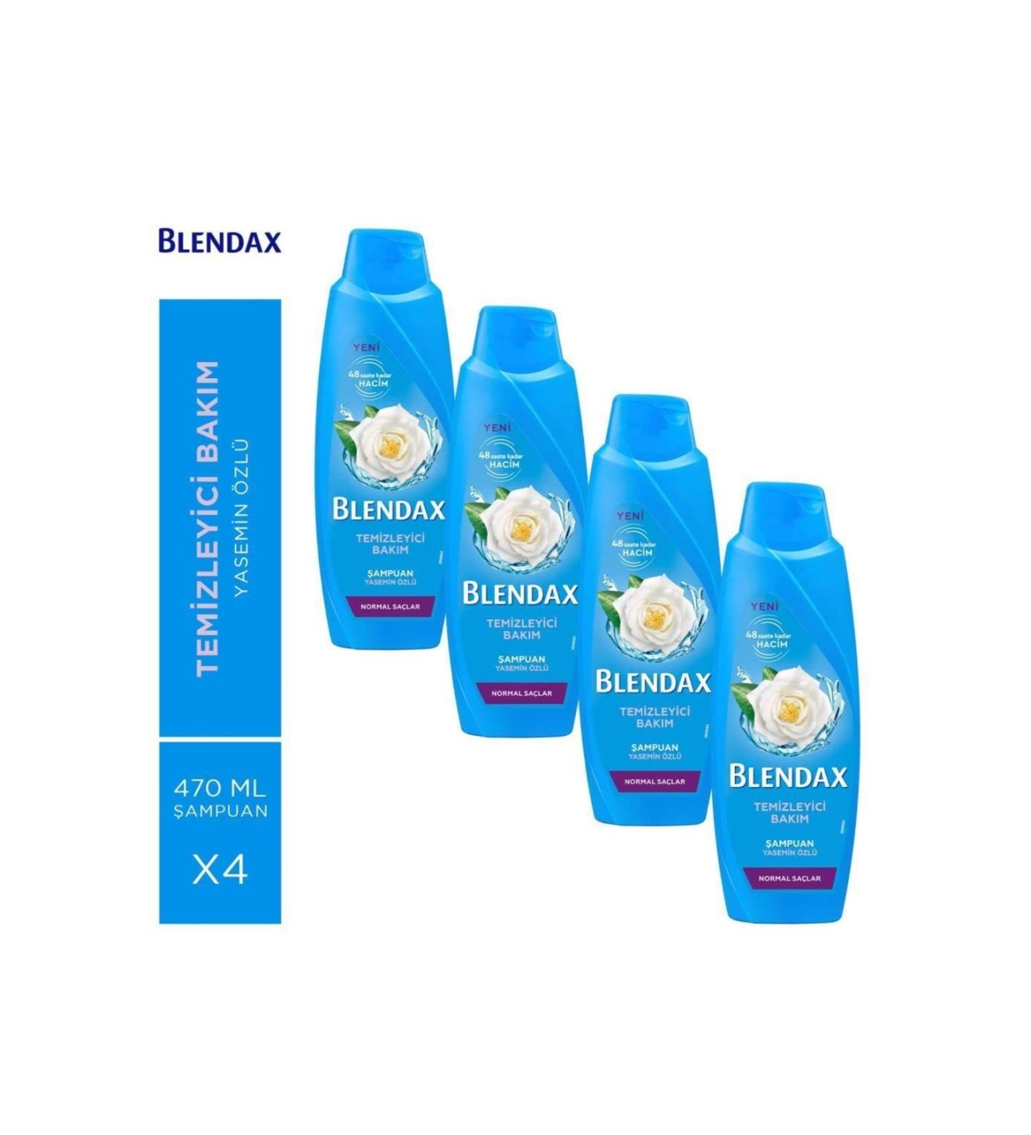 Blendax Jasmine Essence Shampoo 470 Ml X 4 Pieces