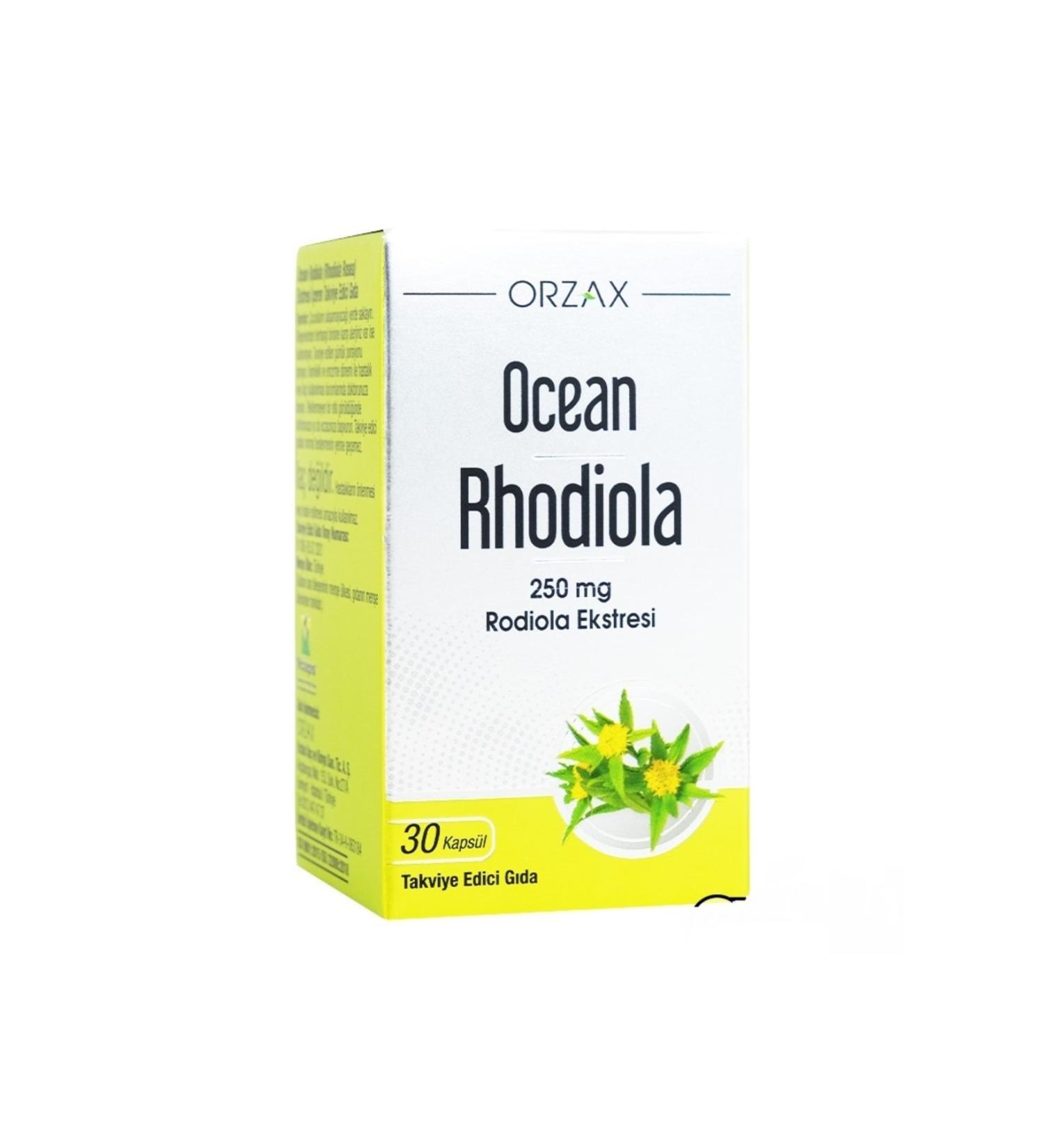 Ocean Rhodiola 250 Mg 30 Capsules