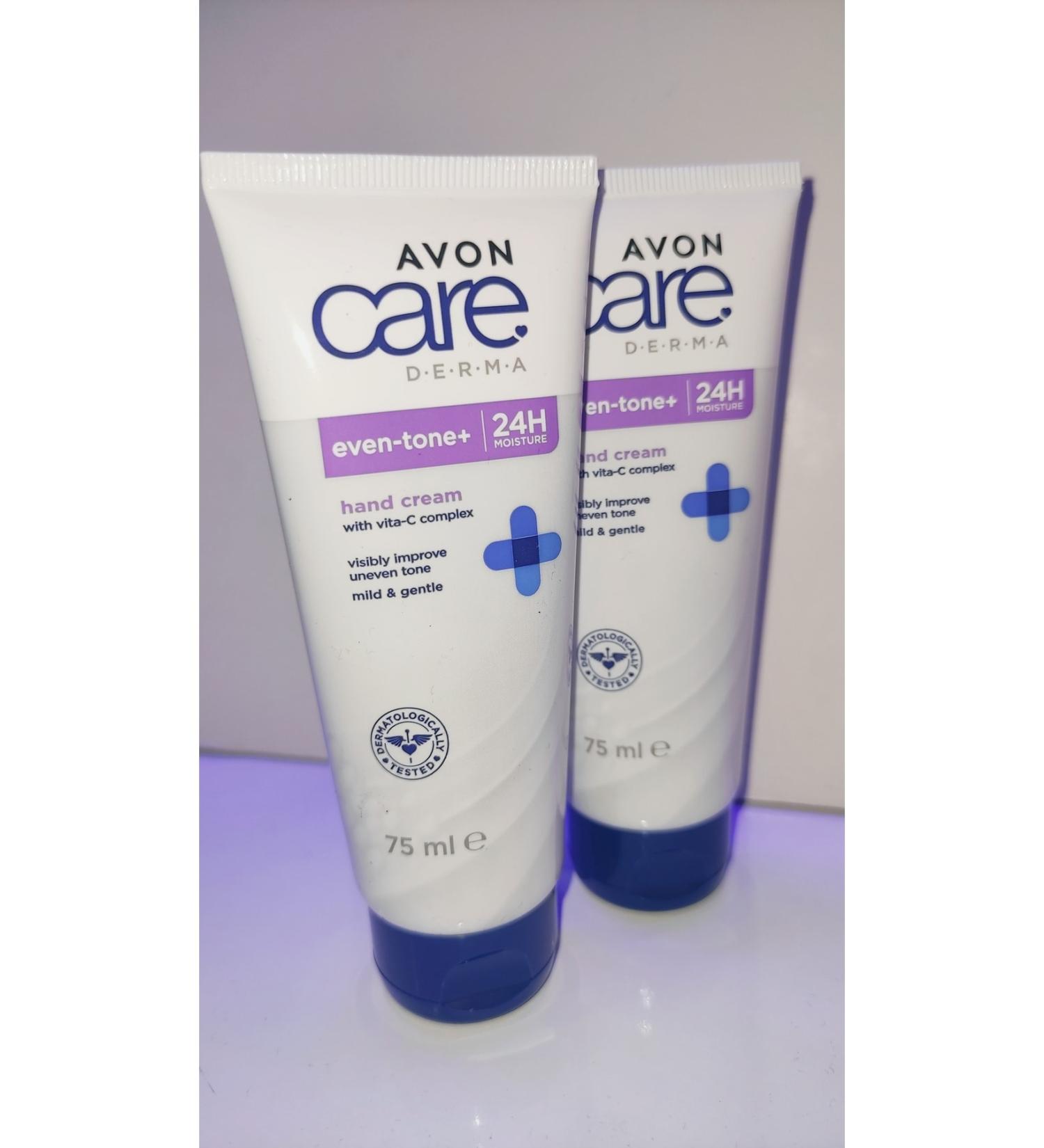 Avon Care Home Tone 24h Hand Cream.