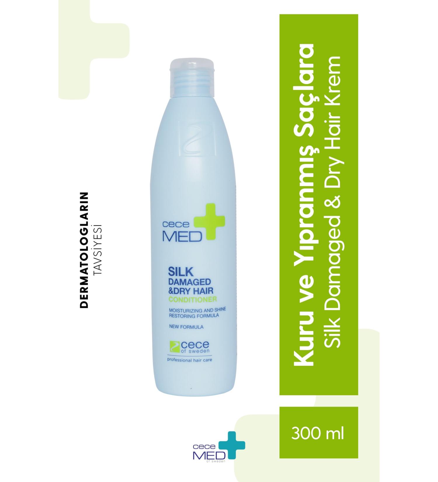 CECEMED Silk Damaged And Dry Hair Conditioner 300 Ml - Buy Online on GoSupps.com
