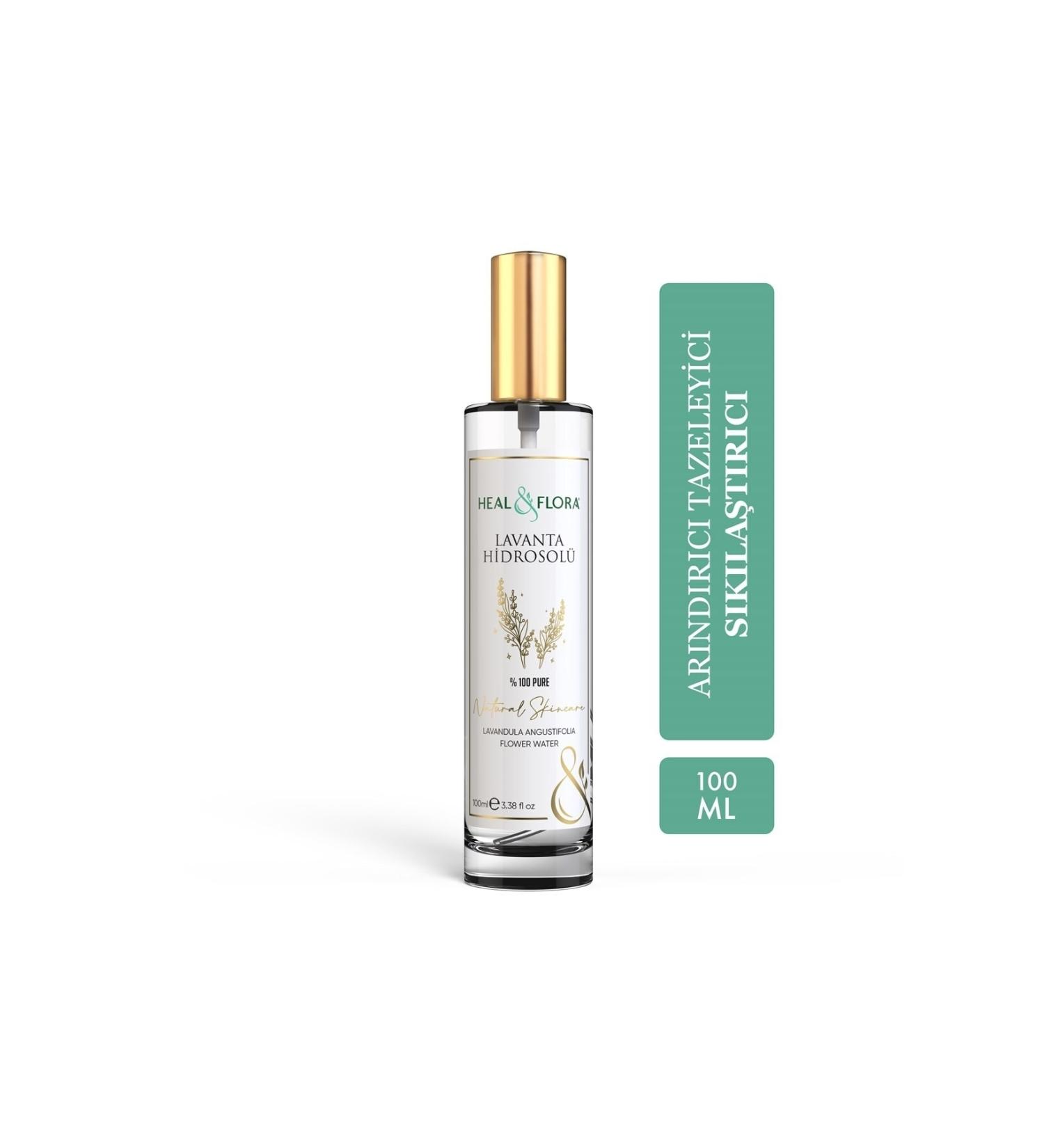 Heal & Flora Lavender Hydrosol 100ml - Buy Online on GoSupps.com