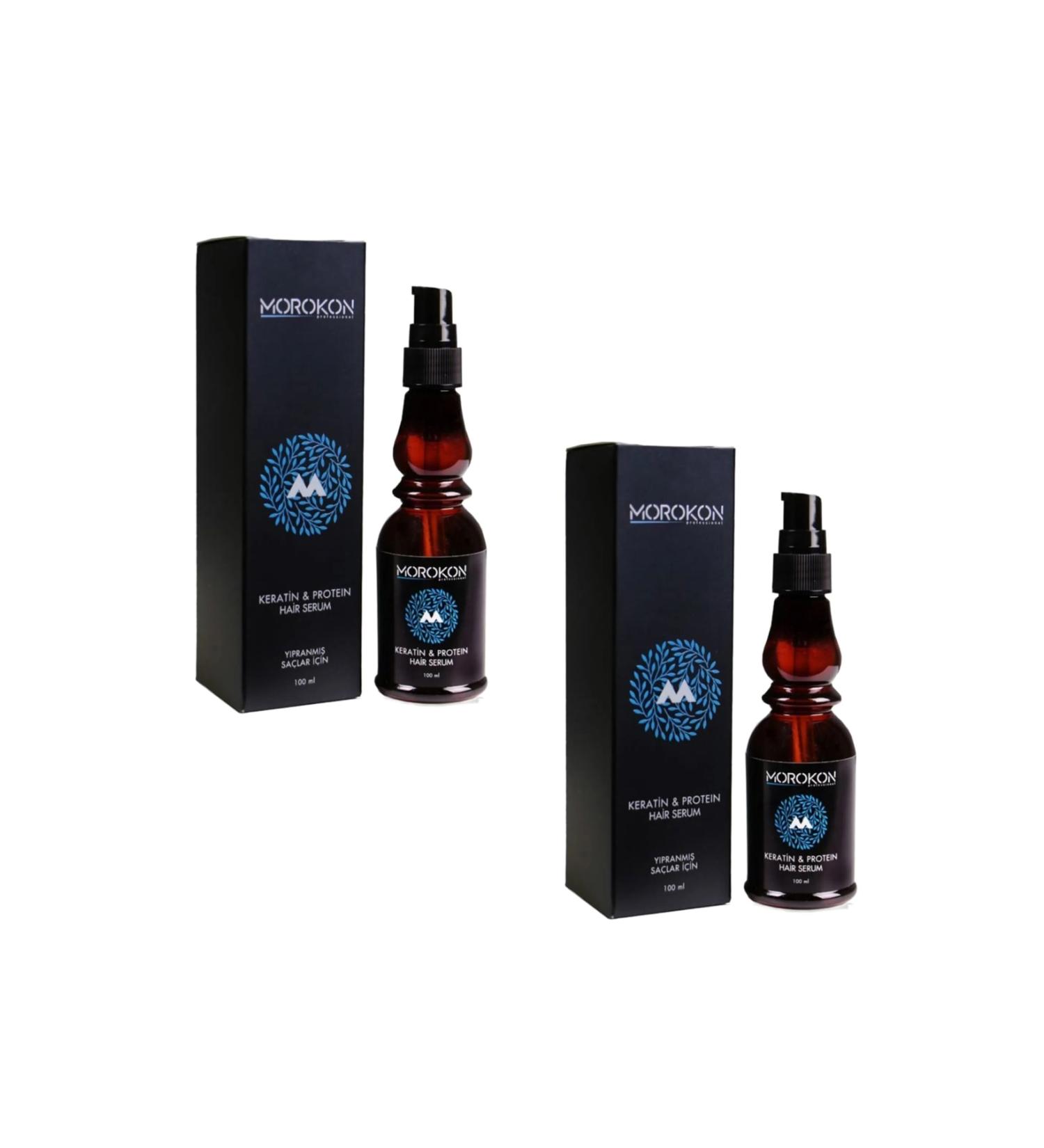 MOROKON Keratin & Protein Serum / 100 Ml - 2 Pieces