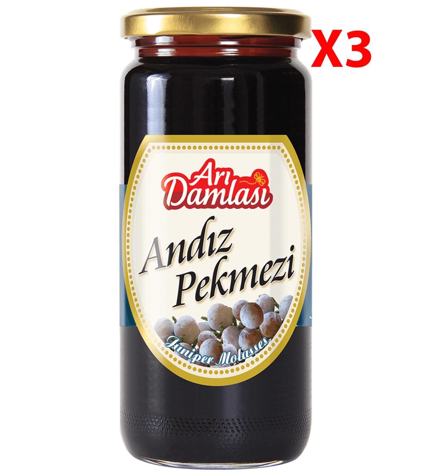 Bee Drops 0 Natural Additive-Free Andiz Molasses 300 Gr 3 Pieces