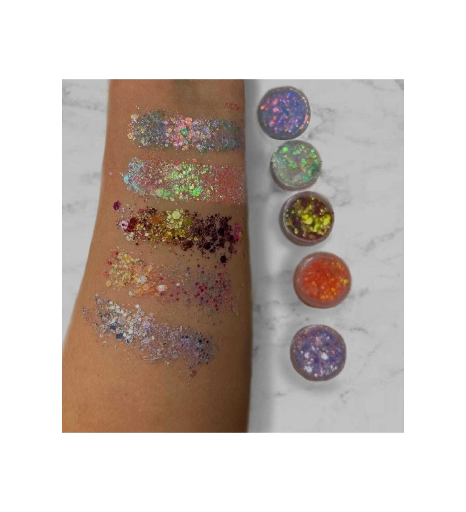 hbtasarim Glitter Gel Eyeshadow Set of 5 Glitter Gel Eyeshadow