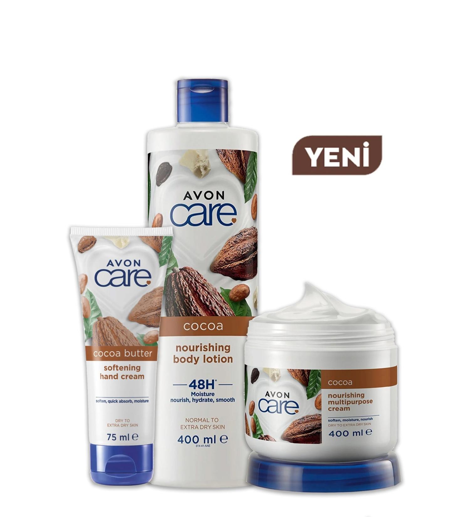 Avon Care Cream Package Containing Cocoa Butter - Buy Online on GoSupps.com