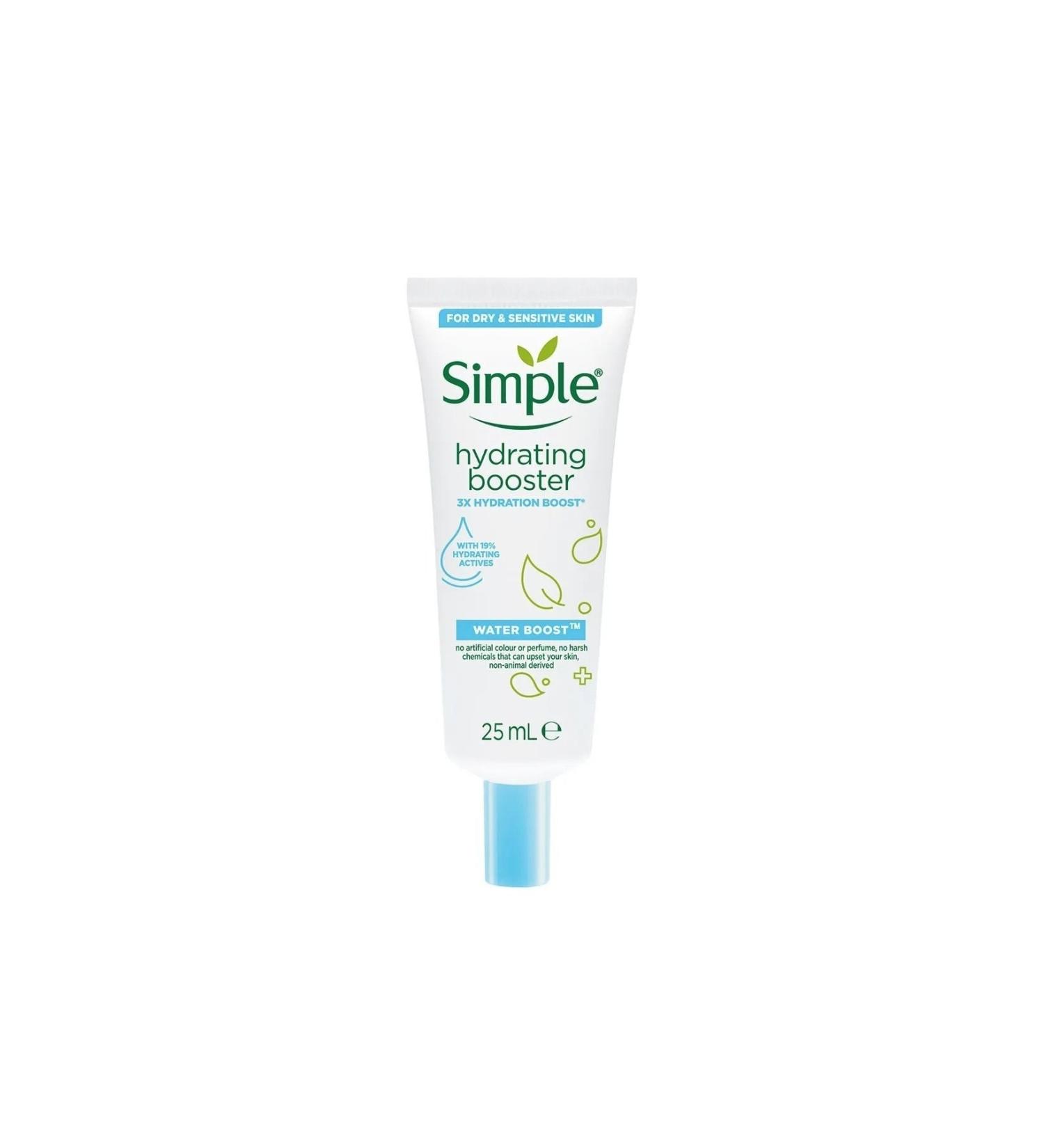 Simple Water Boost Moisture Locking Cream Against Dryness and Dullness 25 Ml