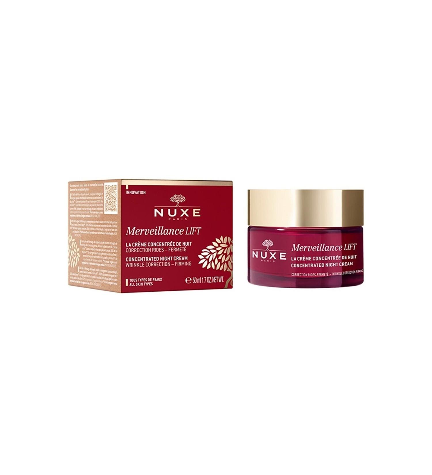 Nuxe Merveillance Lift Firming Anti-Aging Night Skin Care Cream 50ml